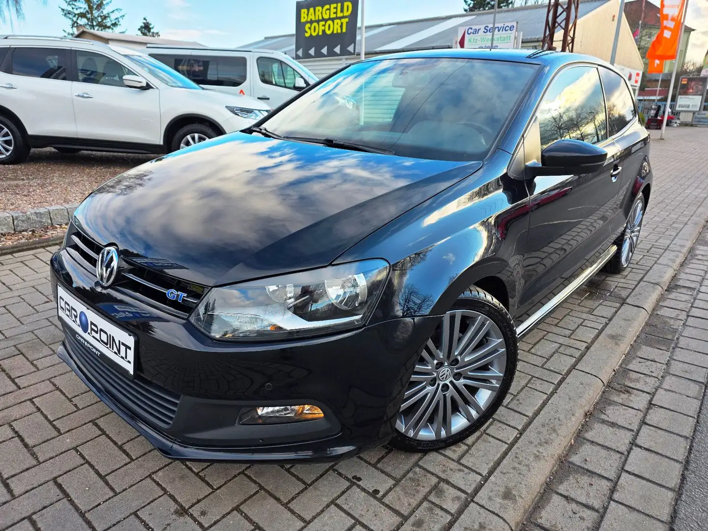 Volkswagen Polo V Blue GT PDC Klima 17" Sportsi. 1.Hd 41tkm Schwarz - 2