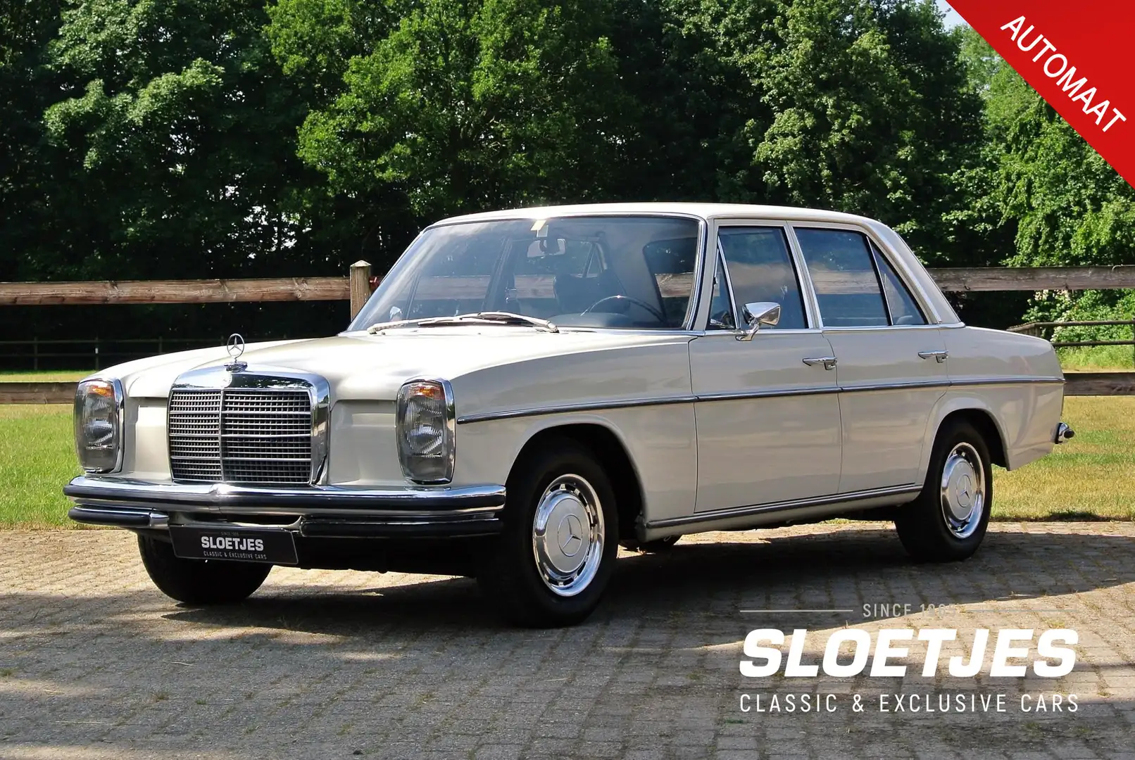 Mercedes-Benz 220 (W115) 220 D AUTOMAAT, Diesel, Originele auto, Ond Beige - 1
