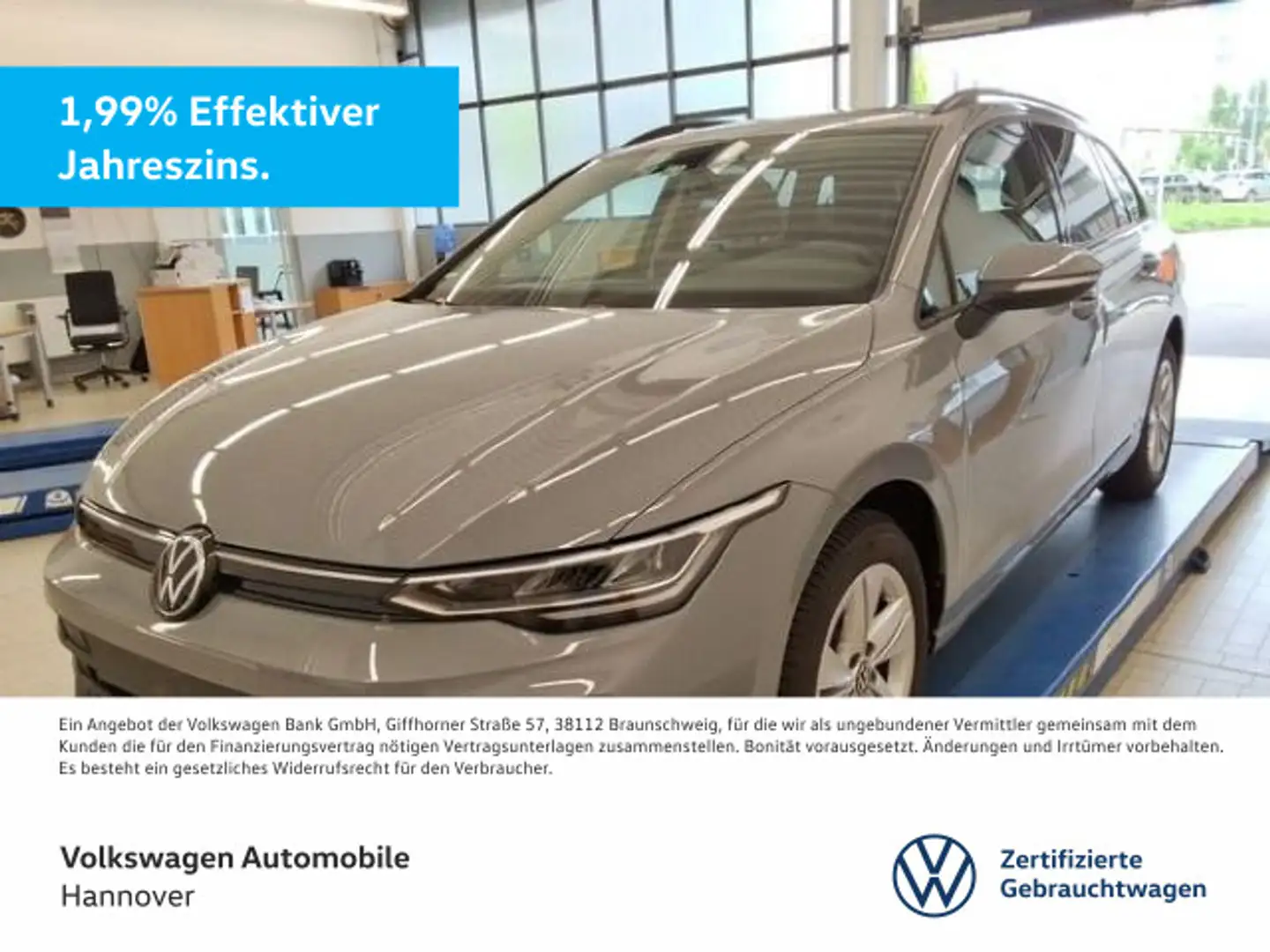 Volkswagen Golf Variant Golf VIII Variant 1.5 eTSI DSG Life ACC LED Dig. Gris - 1