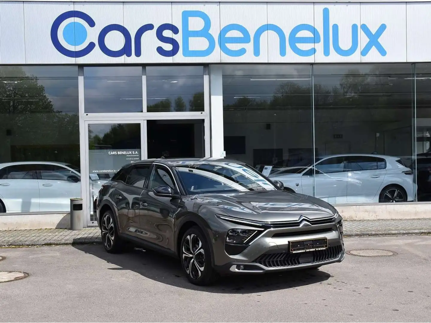 Citroen C5 X 1.6 PureTech Shine EAT8 CUIR ACC LANE SIDE CAM HUD Gris - 1