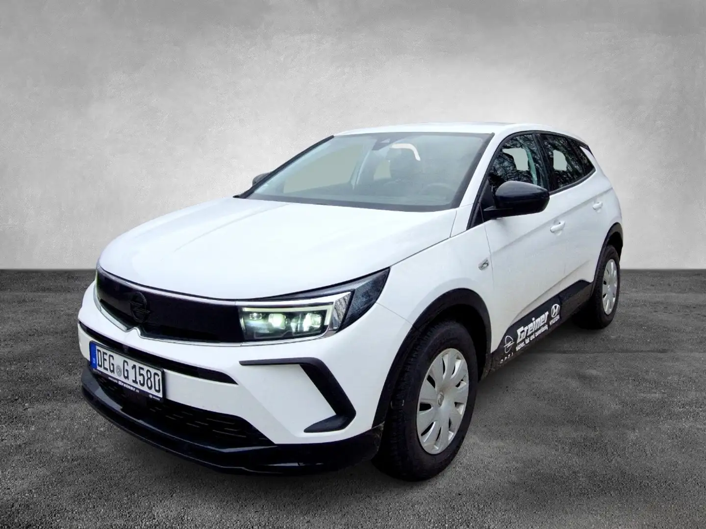 Opel Grandland 1.2 Turbo 48V GS INTELLILUX|KAMERSA Weiß - 2