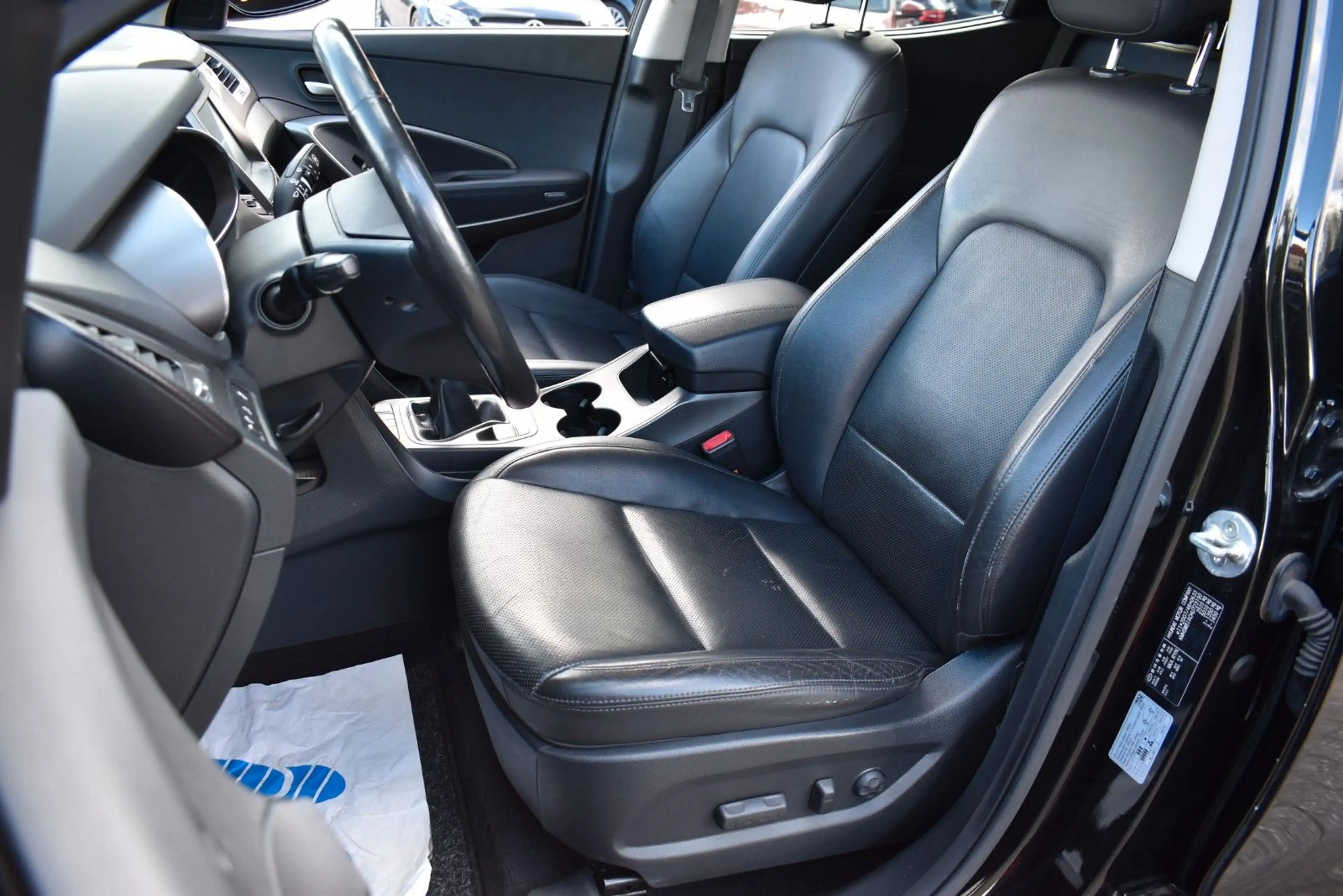 Hyundai SANTA FE blue Premium 4WD 2.Hd|Xenon|Navi|Memory — photo 13