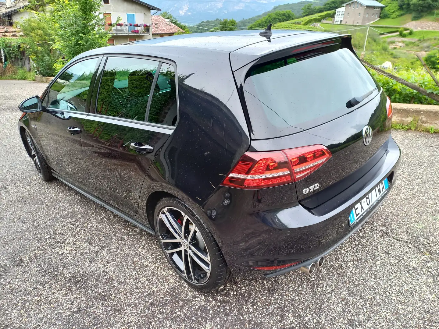 Volkswagen Golf GTD 2.0 gtd dsg 184cv Nero - 2