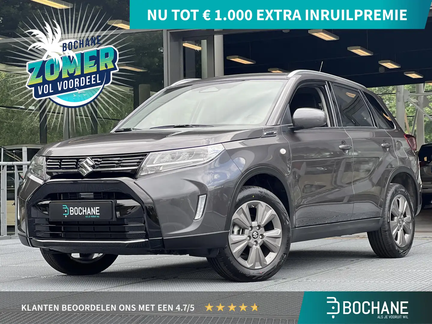 Suzuki Vitara 1.5 Hybrid Select | Adaptieve Cruise Control | Nav Grijs - 1