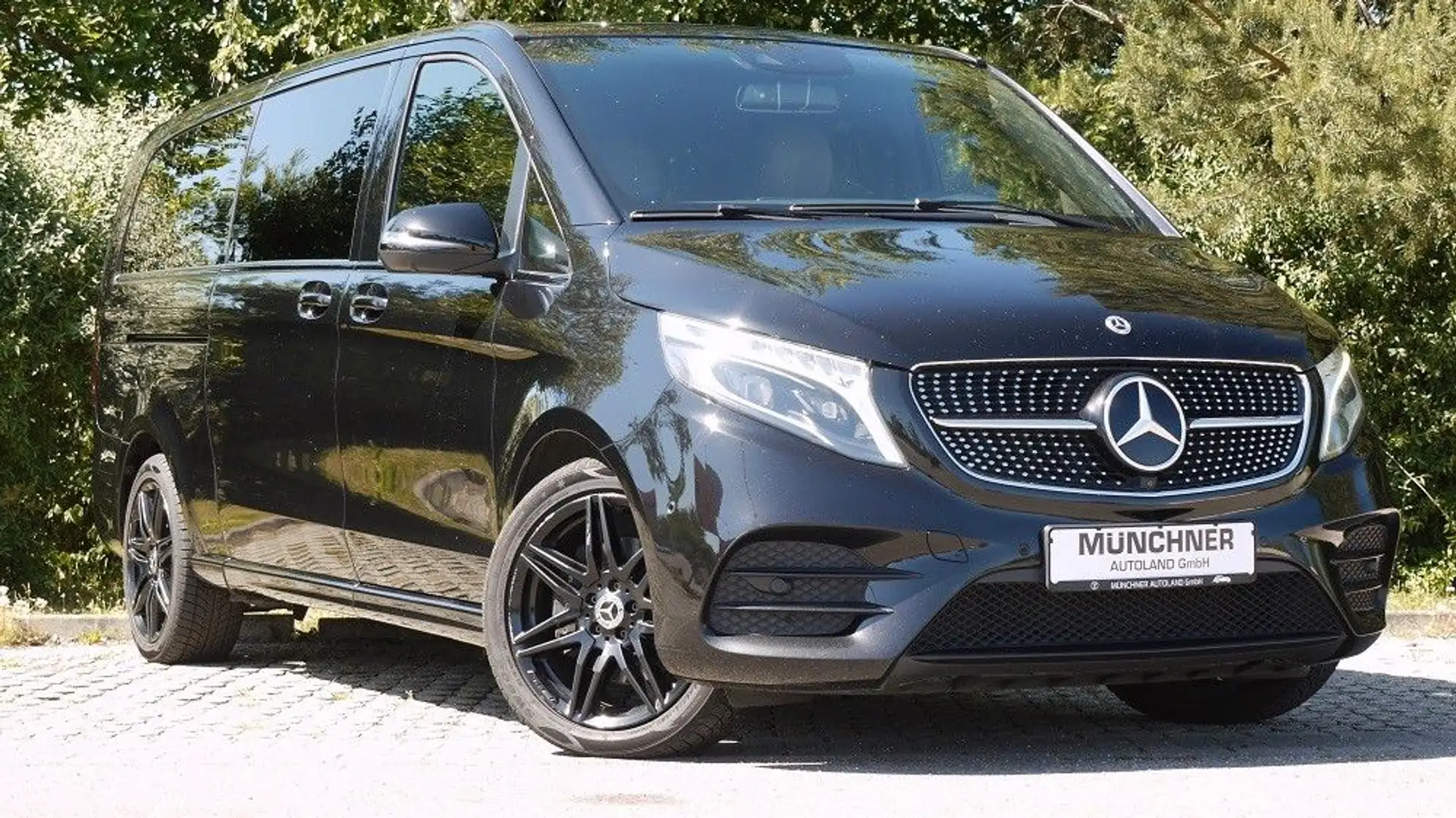 Mercedes-Benz V 220 V -Klasse V 300 d AVANTGARDE extralang Schwarz - 1