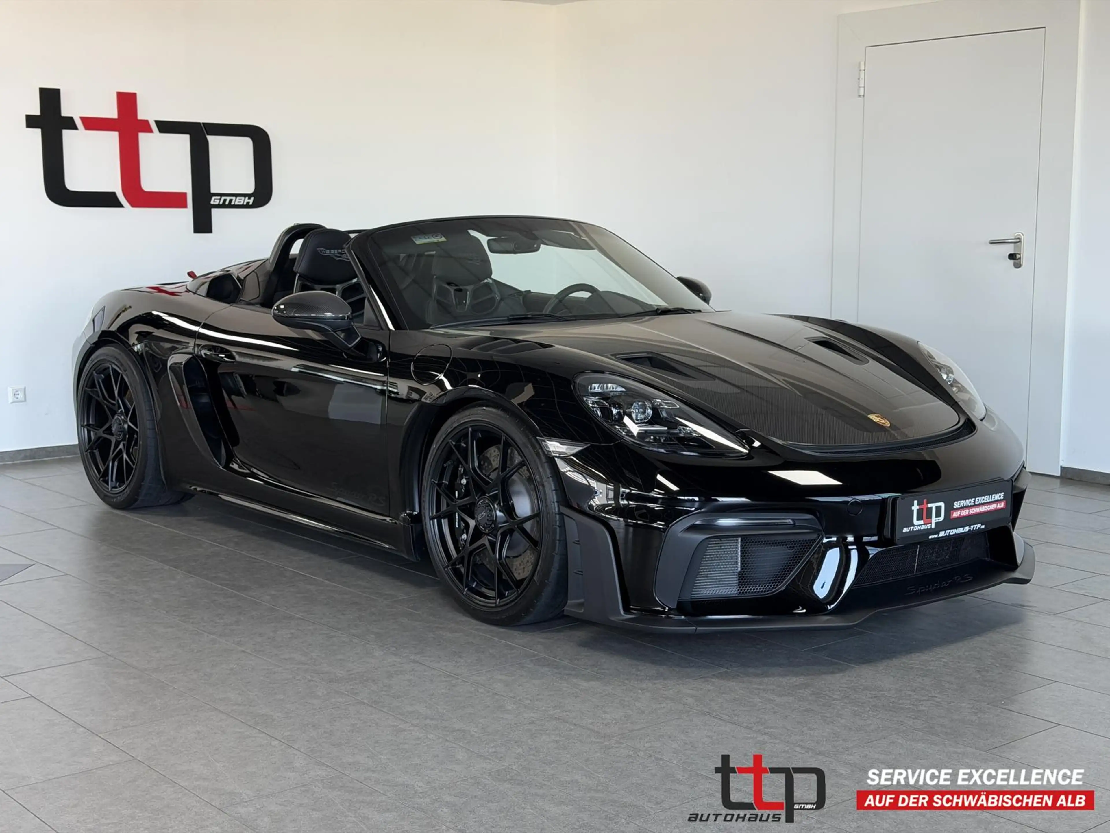 Porsche Boxster Spyder RS WEISSACH LIFT SCHALE BOSE