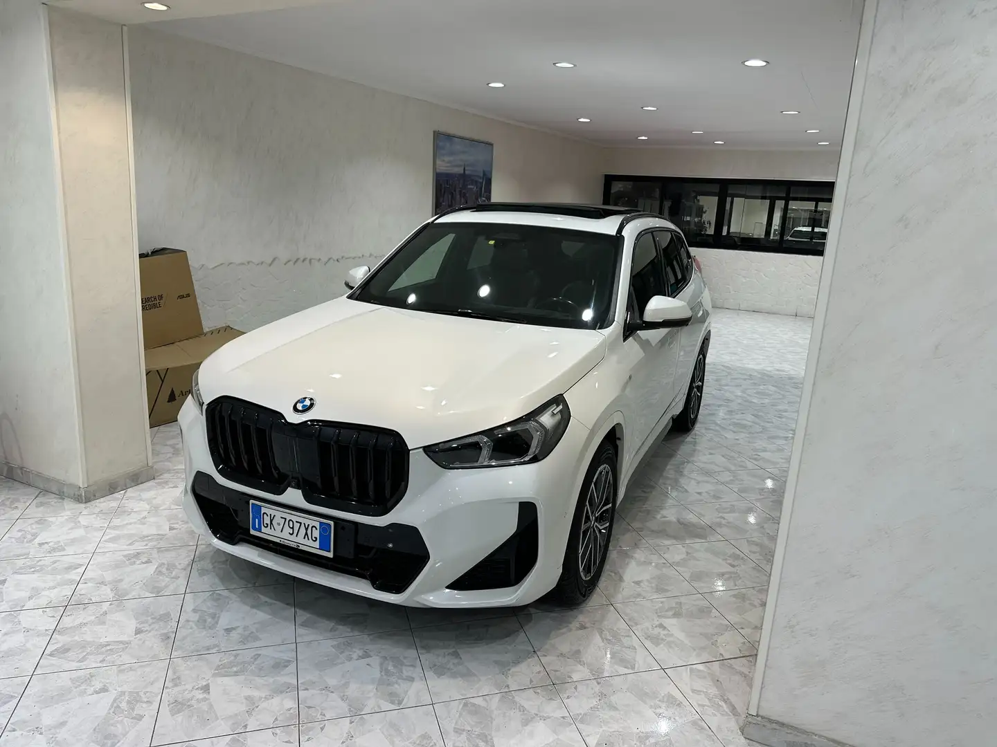 BMW X1 X1 U11 sdrive18d MSport Edition auto Bianco - 2