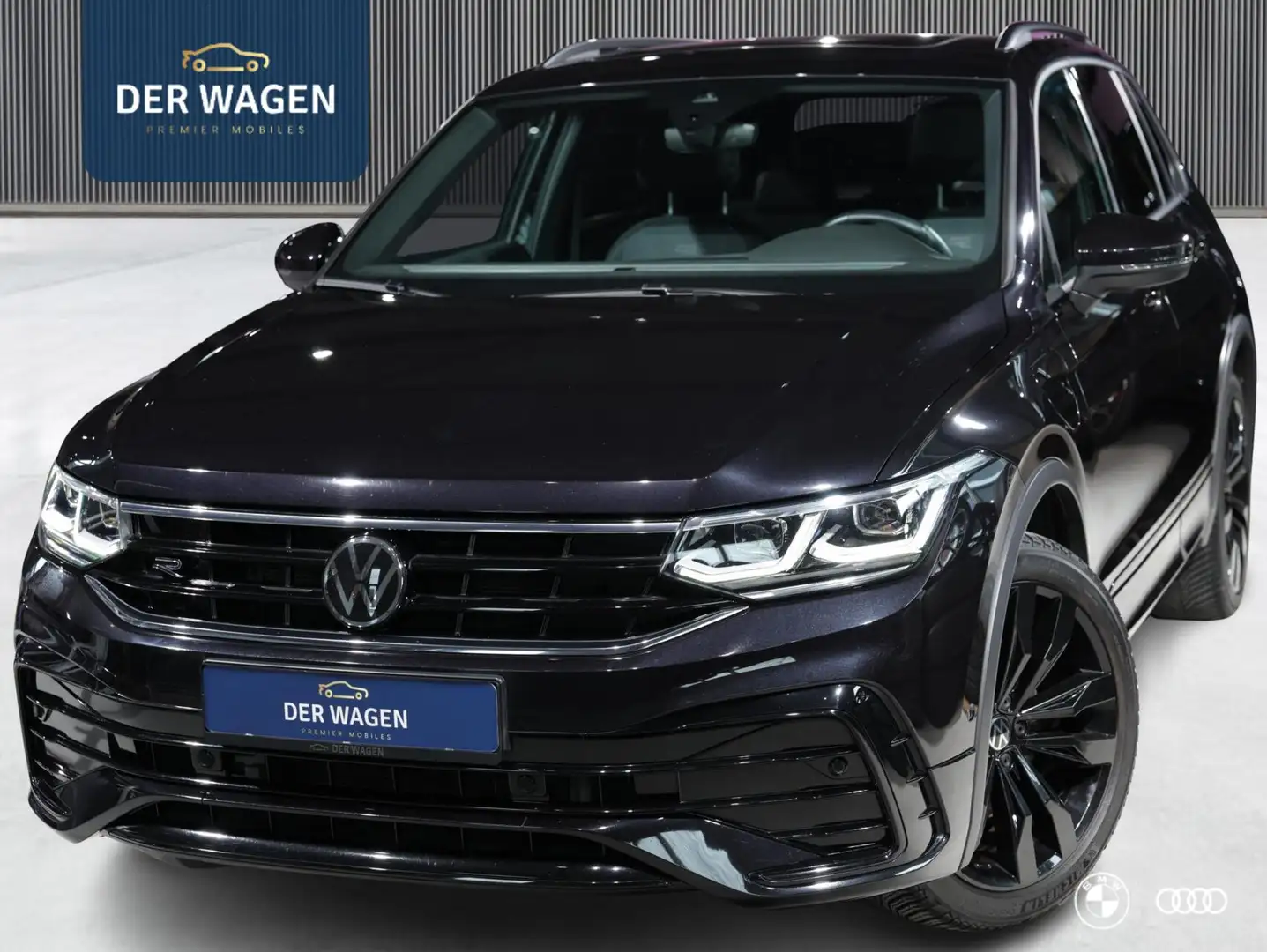 Volkswagen Tiguan 1.4 TSI eH 3x R LINE / PANODAK / ACC / HIFI / 20" Siyah - 1