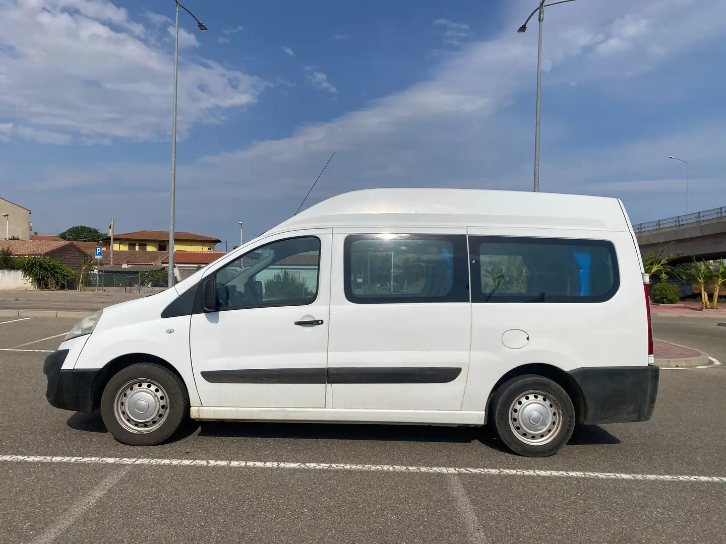 Fiat Scudo COMBI TRASPORTO DISABILI 8 POSTI CON RAMPA Bianco - 1