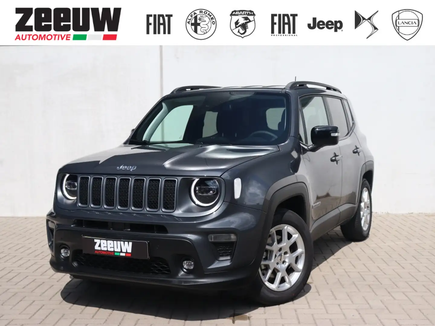 Jeep Renegade 1.5T e-Hybrid | Navi | LED | Camera | Keyless Grijs - 1