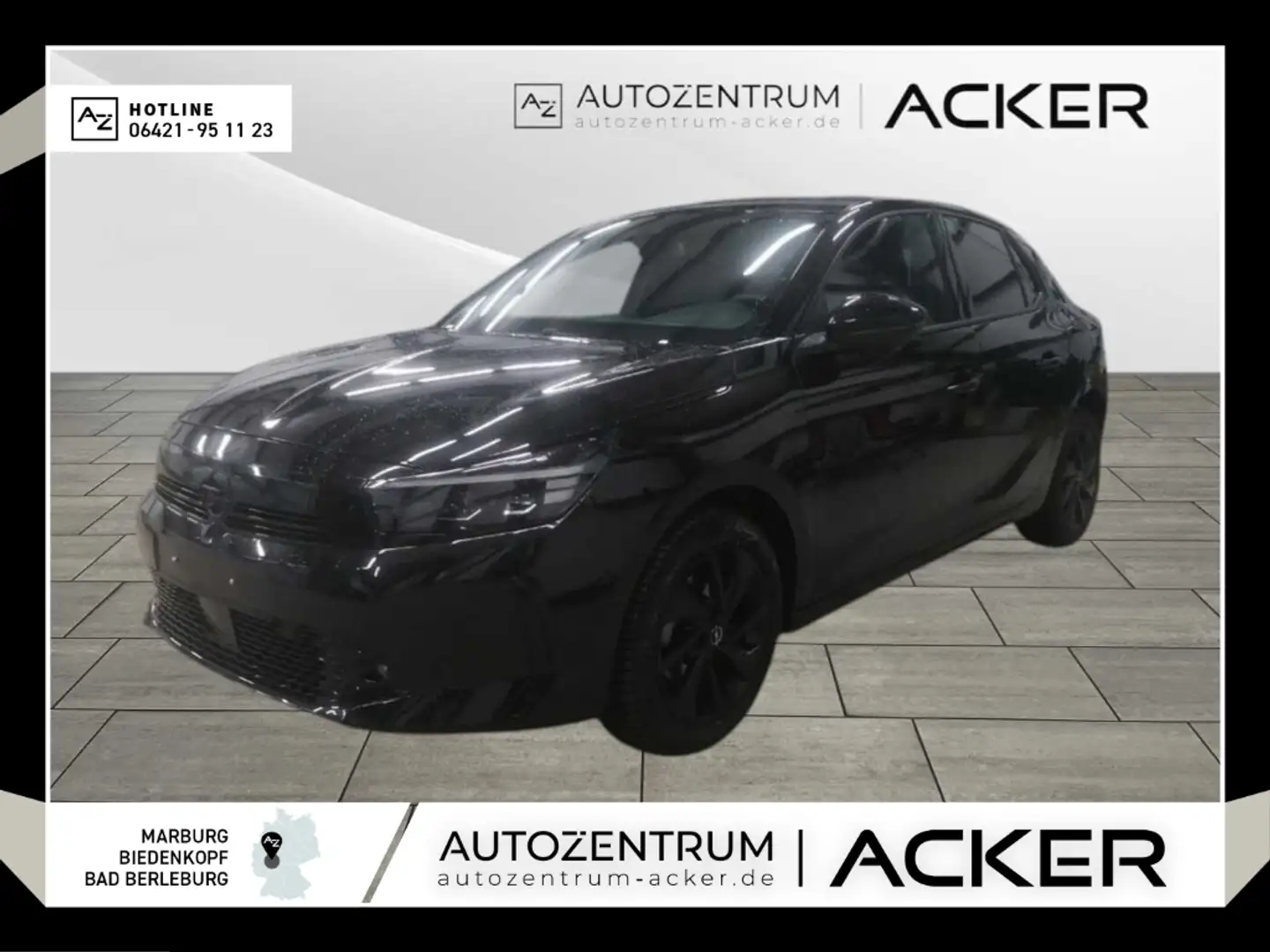 Opel Corsa 1.2 Turbo GS LED RFK Navi Kamera Sitzhzg. Noir - 1