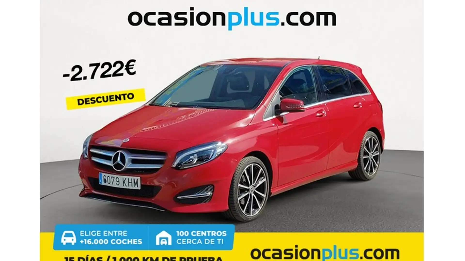 Mercedes-Benz B 200 200d 7G-DCT Rojo - 1
