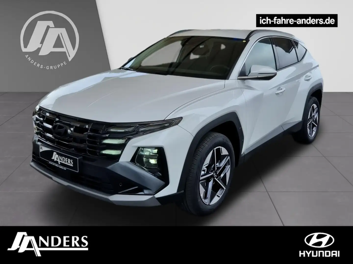 Hyundai TUCSON HEV MY25 1.6 T-GDi Aut. 2WD TREND +Matrix Weiß - 1