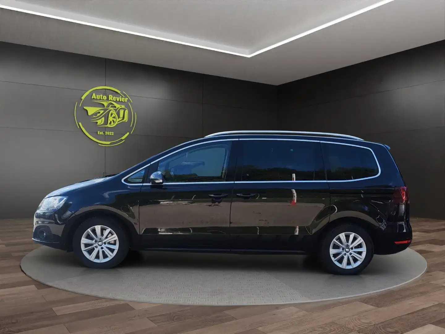 SEAT Alhambra 2.0 TDI FR Schwarz - 2