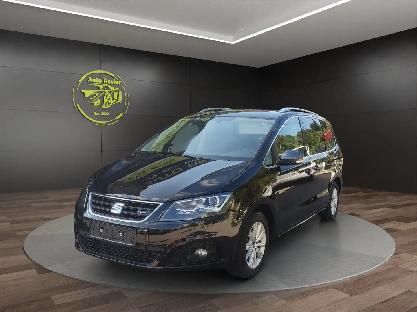 SEAT Alhambra 2.0 TDI FR Schwarz - 1