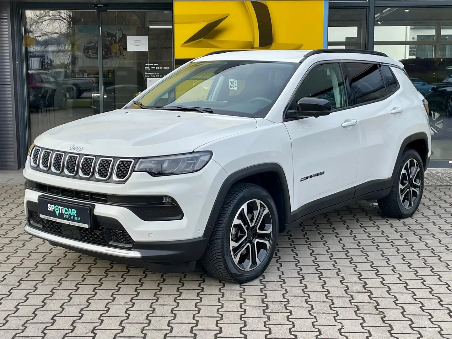 Jeep Compass Limited 48V *LED*360°KAMERA*ACC*NAVI*LHZ*SHZ* Blanc - 2
