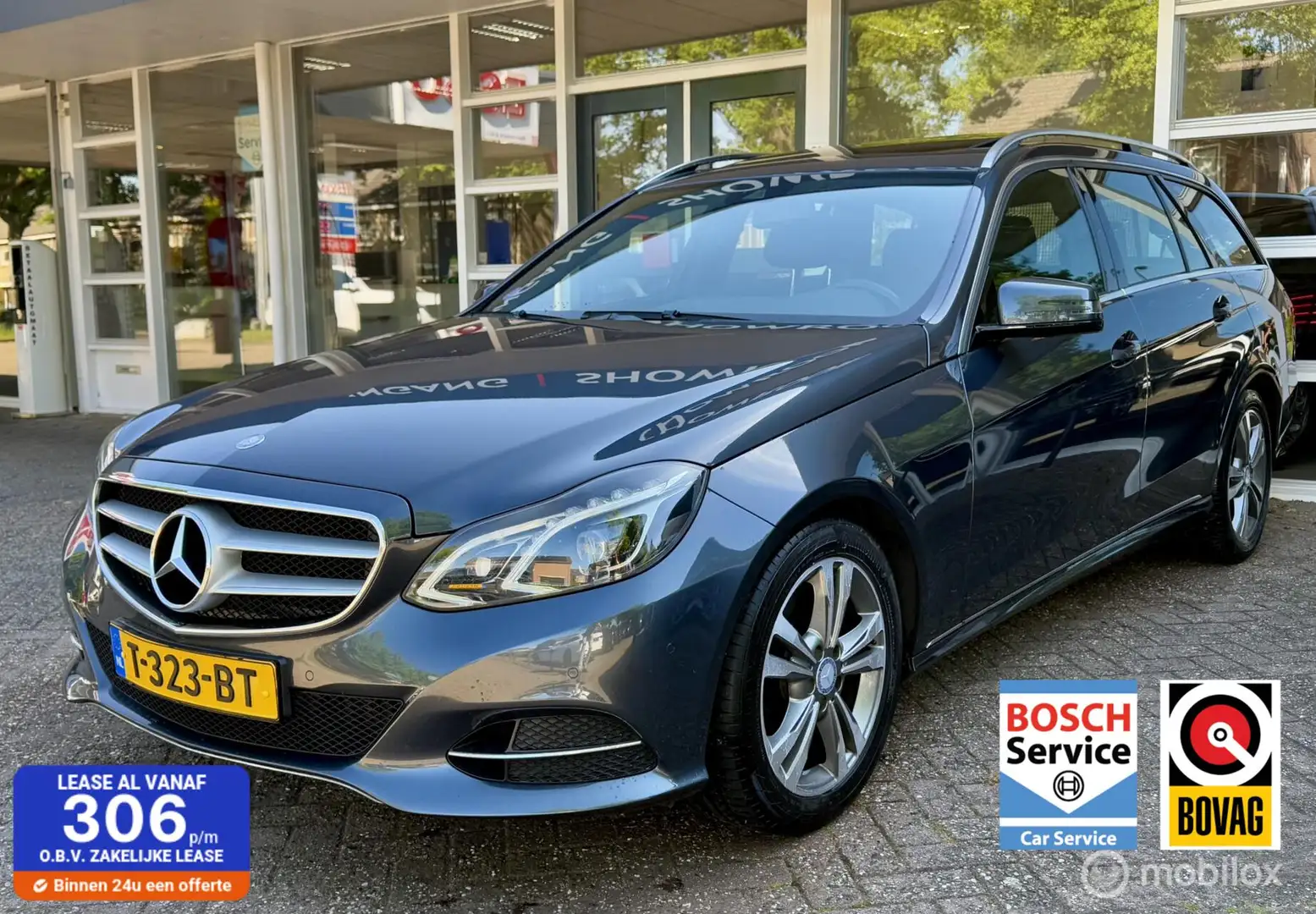Mercedes-Benz E 250 Estate Avantgarde, Xenon, Panodak, Leer, Navi.. Grijs - 1