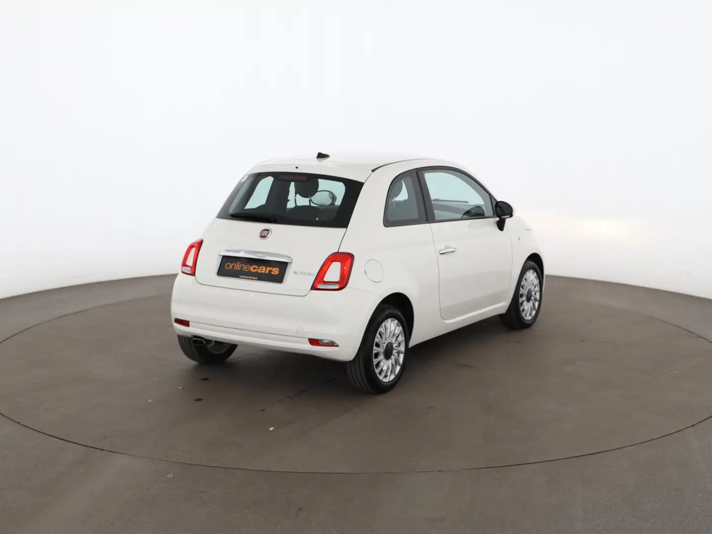 Fiat 500 1.0 Hybrid Lounge TEMPOMAT KLIMA-ANLAGE RADIO Weiß - 2