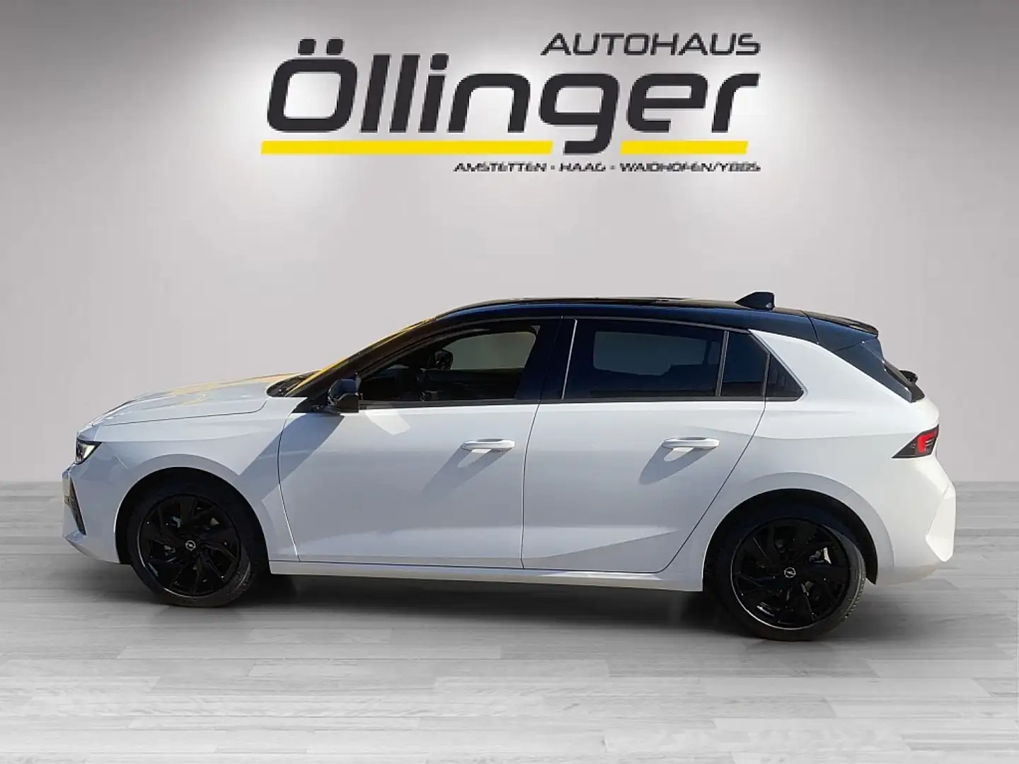 Opel Astra 1,2 Turbo GS Aut. + Alcantara Polsterung PROMT! Wit - 2