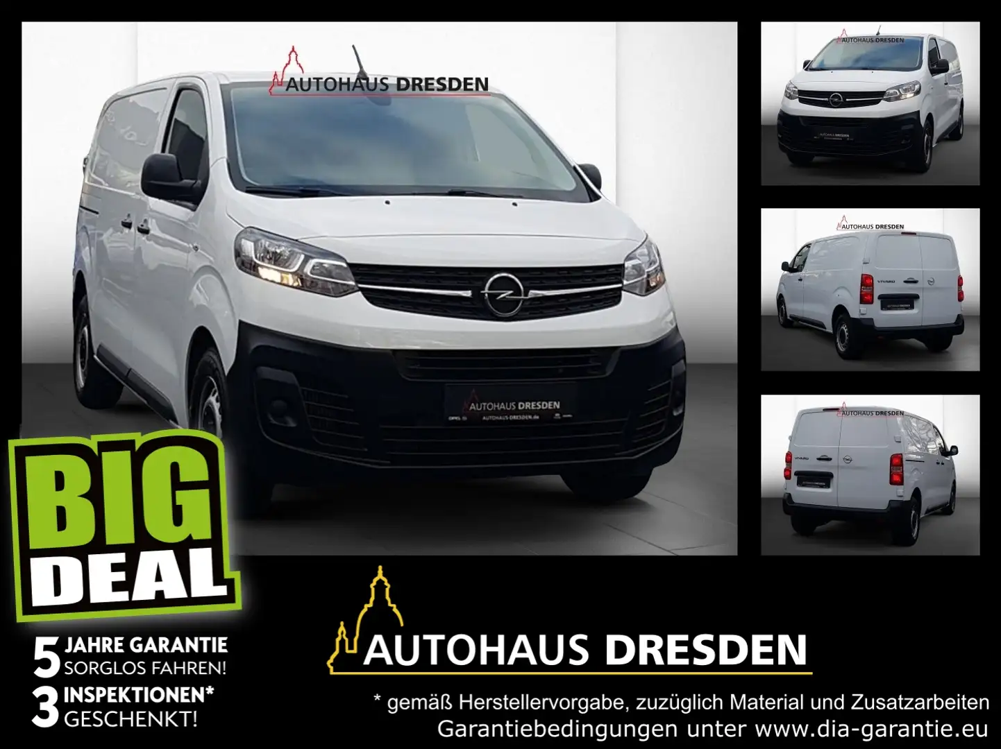 Opel Vivaro C Kasten 2.0 D *Radio BT/DAB*KAM* Weiß - 1