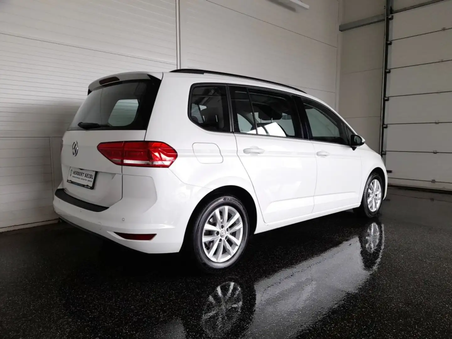 Volkswagen Touran CL 1,6 TDI DSG *STANDHZG / LED MIT FLA / NAVI / AHV & KAMERA / ACC / KEYLESS / TEILLEDER SPORTITZE* Weiß - 2