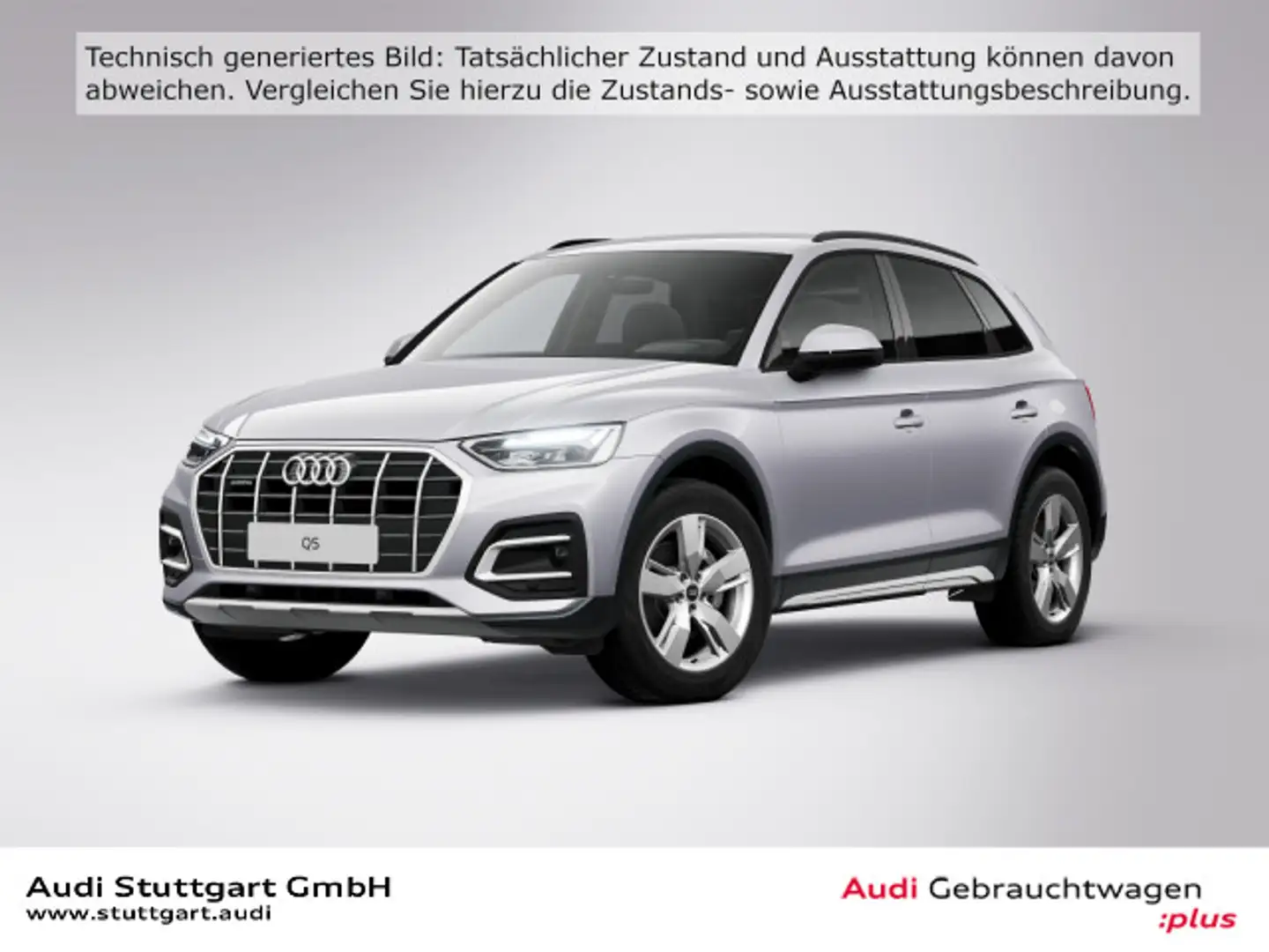 Audi Q5 40 TDI quattro S line ACC Keyless virtCo 19" Silber - 1