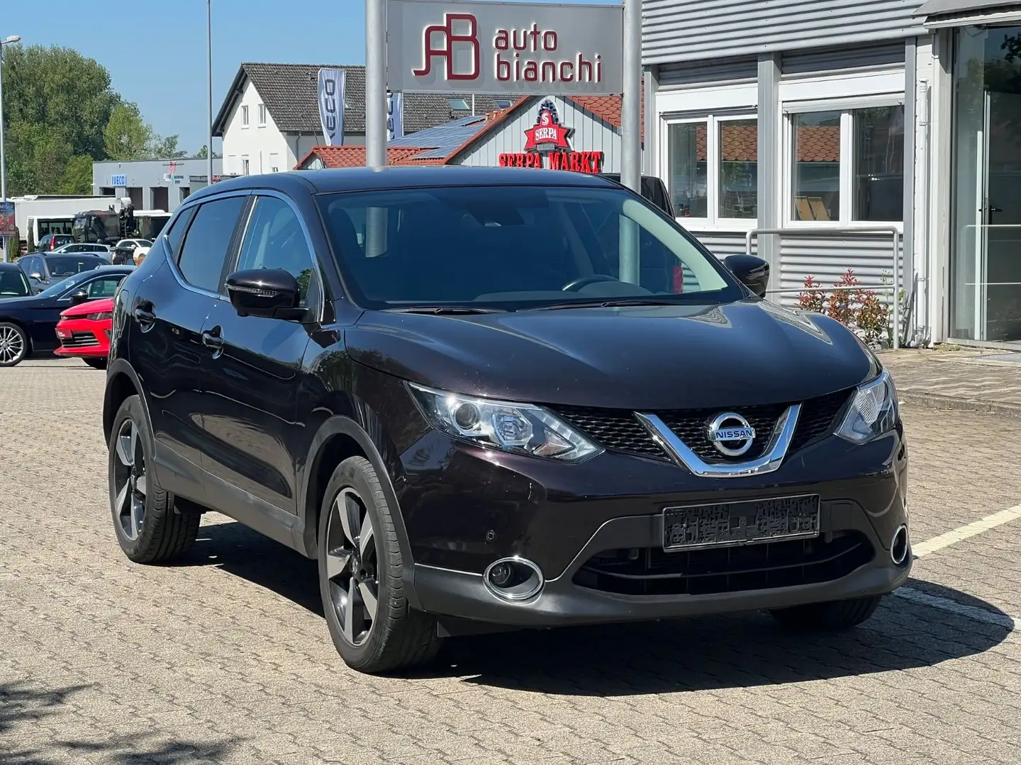 Nissan Qashqai *360° Cam *Scheckheft *Navi Violett - 1