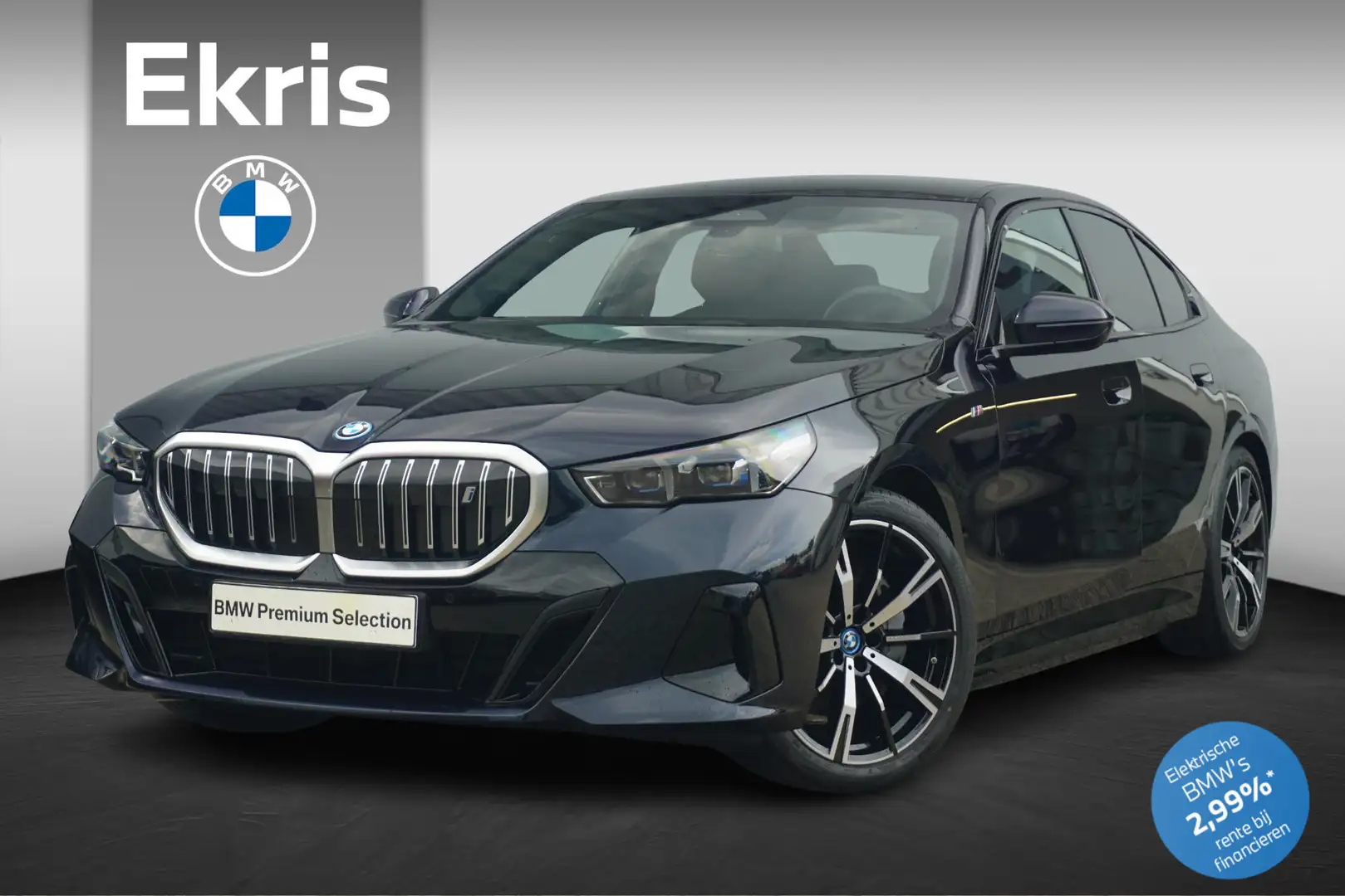 BMW i5 Sedan eDrive40 M Sportpakket 20'' / Panoramadak / Noir - 1