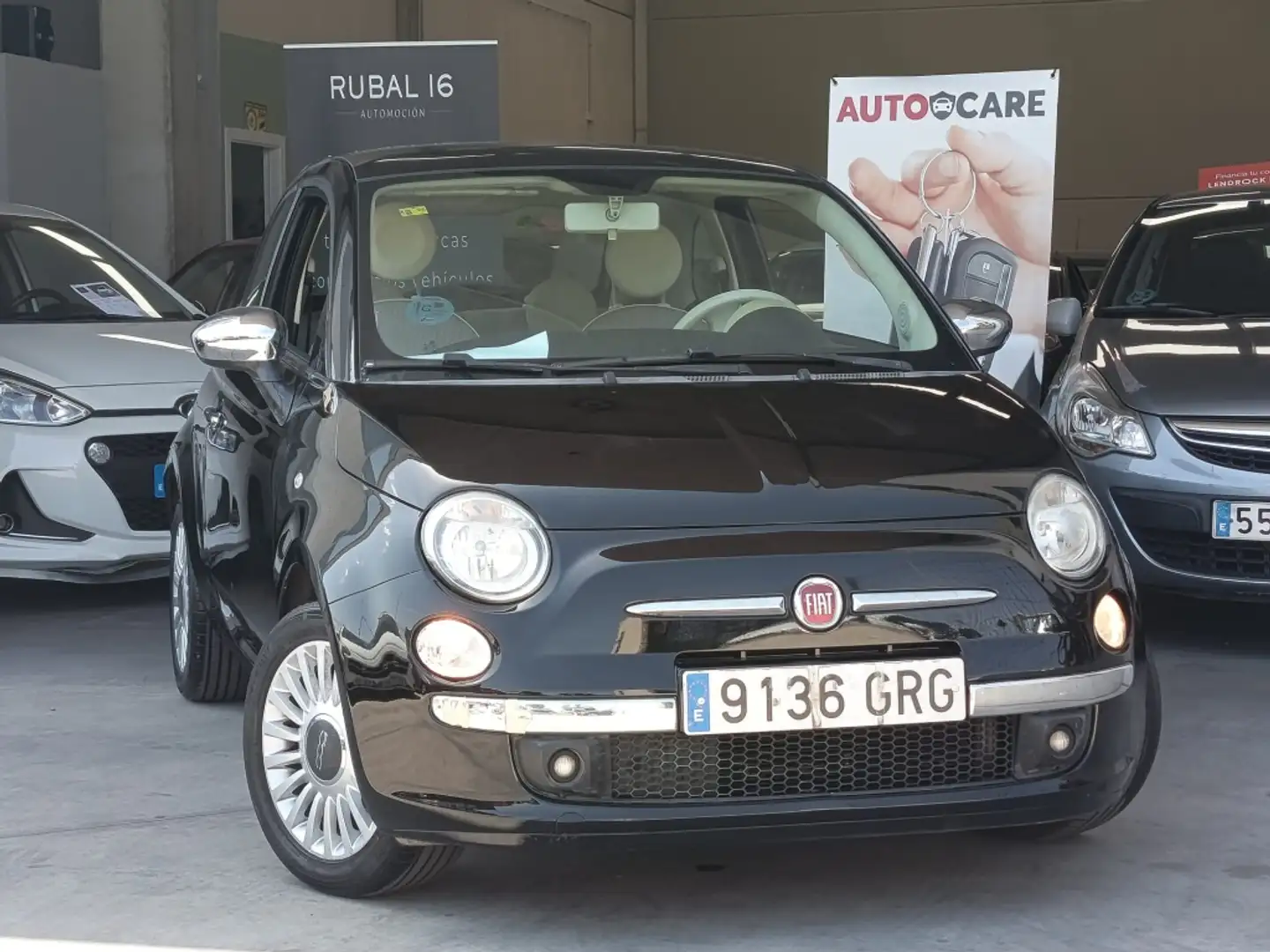 Fiat 500 1.2 Lounge Negro - 1