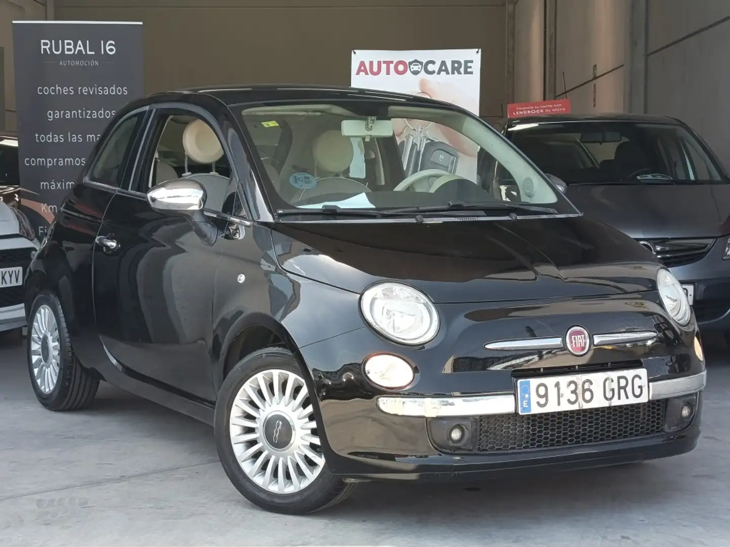 Fiat 500 1.2 Lounge Negro - 2