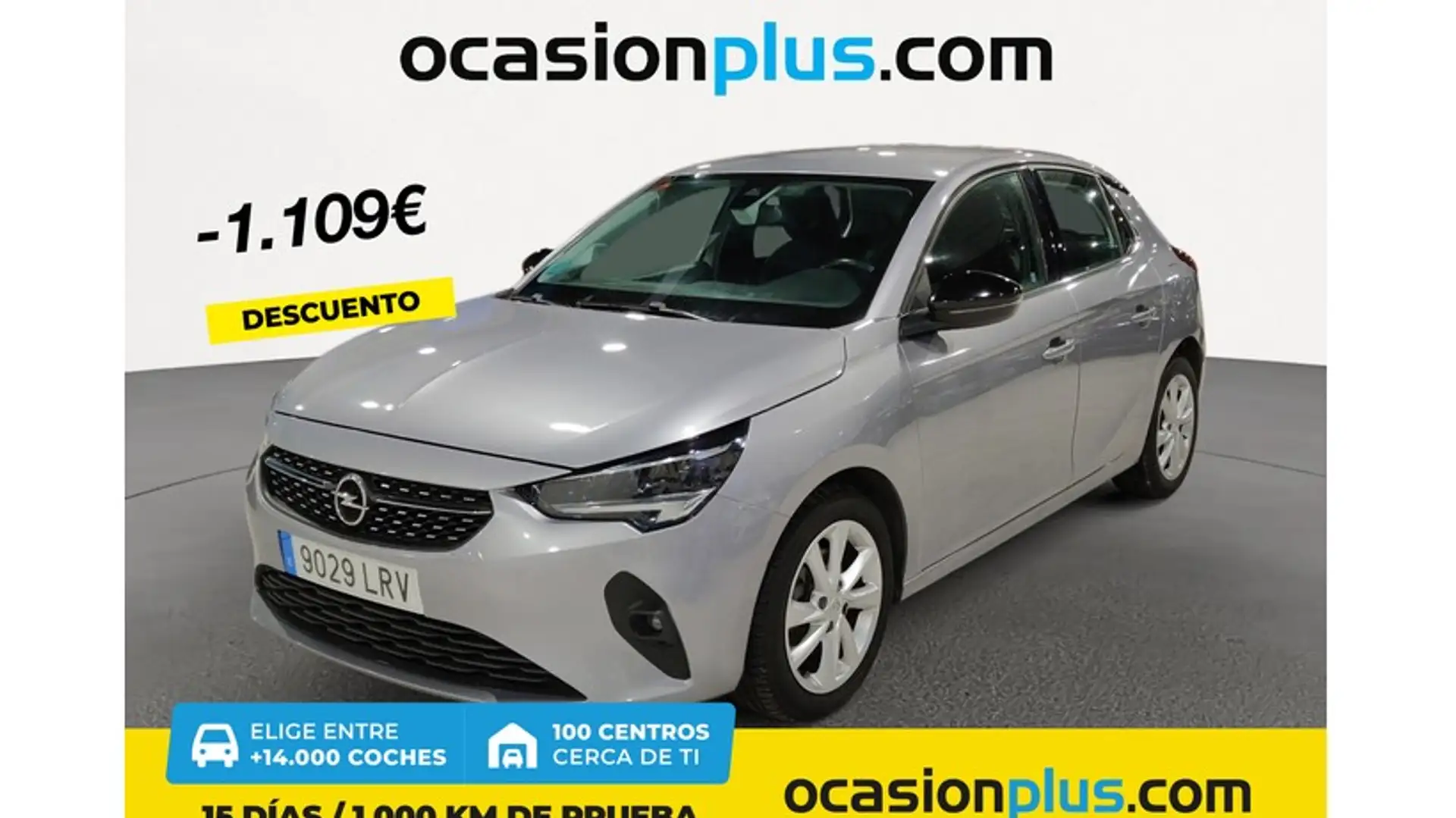 Opel Corsa 1.2T XHT S/S Elegance AT8 100 Gris - 1
