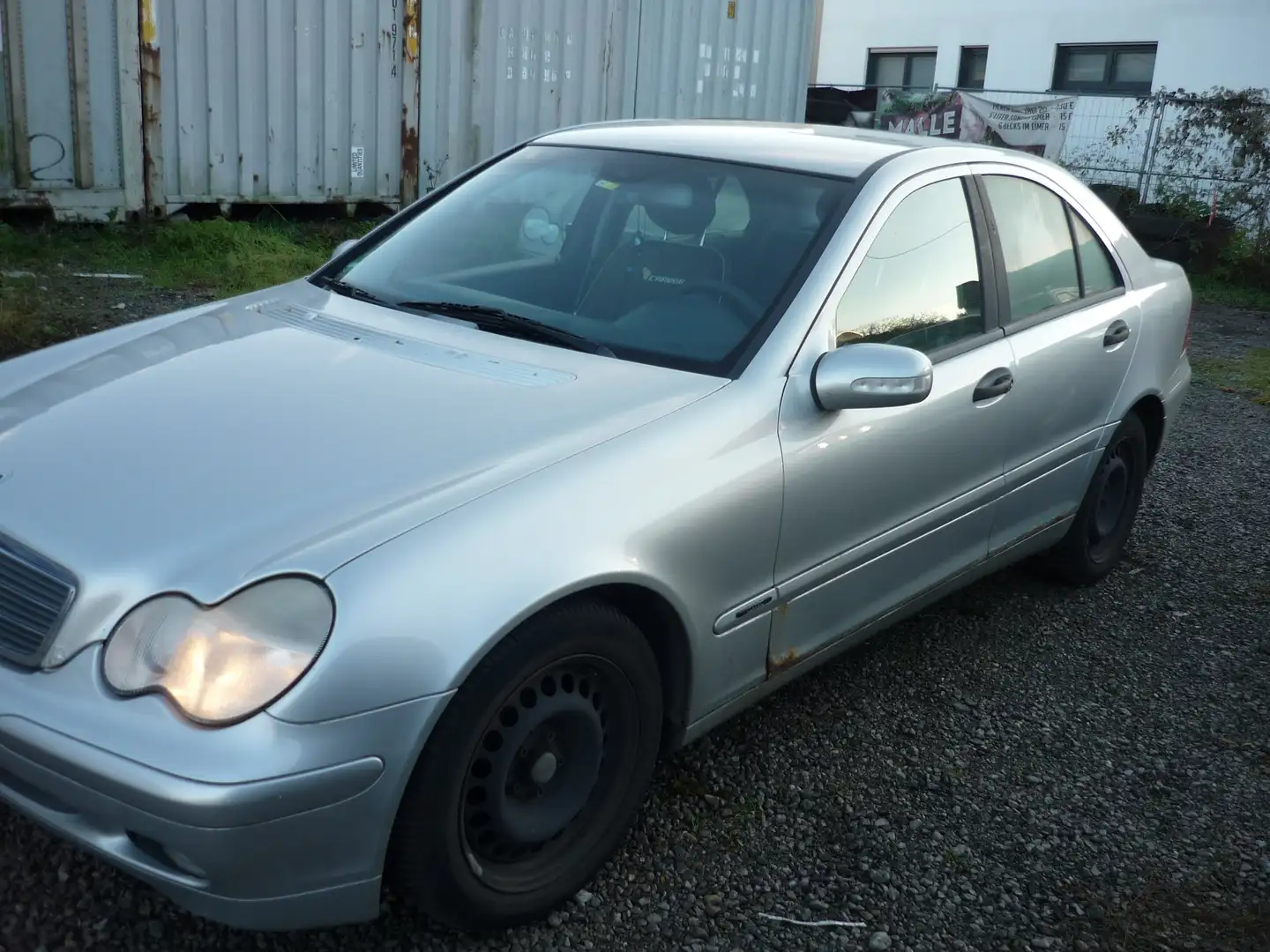 Mercedes-Benz C 220 C-Klasse Diesel CDI Classic Ezüst - 2