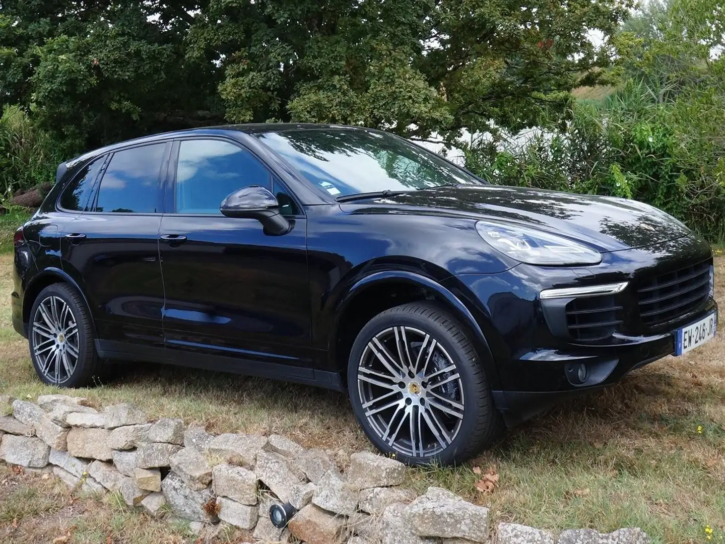 Porsche Cayenne Cayenne 3.0D V6 262 ch Platinium Edition Noir - 2