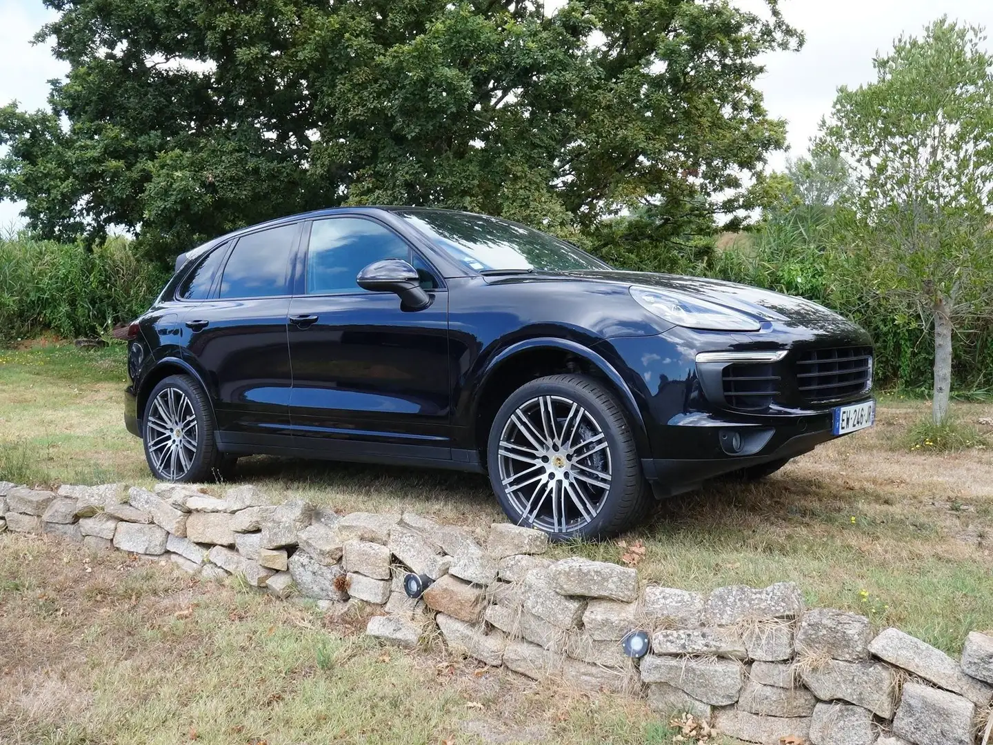 Porsche Cayenne Cayenne 3.0D V6 262 ch Platinium Edition Noir - 1