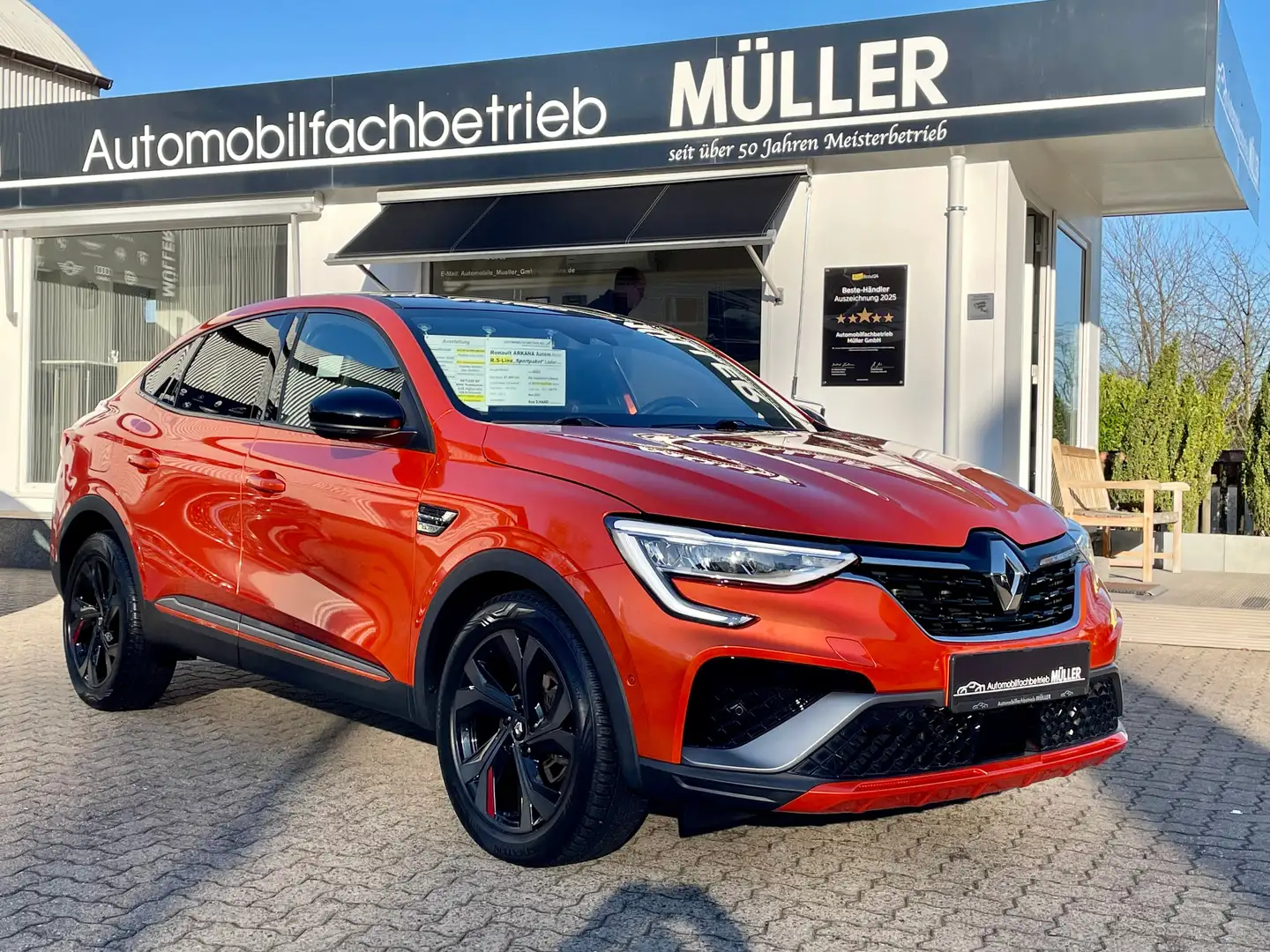 Renault Arkana ARKANA R.S.Line AUT."SPORT"Carbon+LEDER+Kamera+ACC Orange - 1