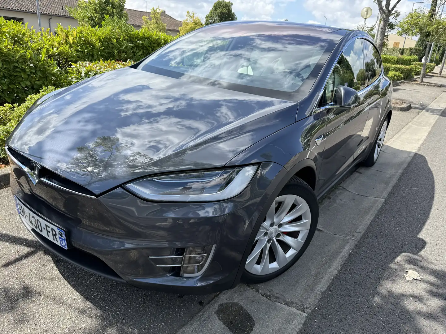 Tesla Model X MODEL X P100DL - 100 kWh Ludicrous Dual Motor Perf Gris - 1