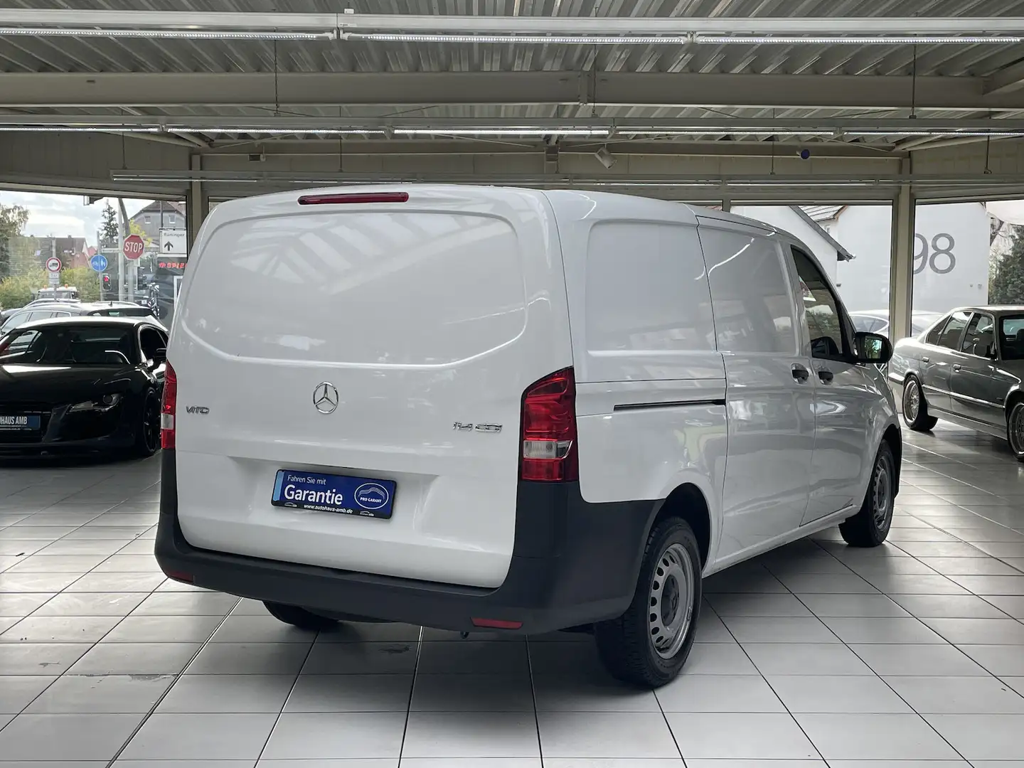 Mercedes-Benz Vito 114 CDI Lang Klima GRA BT DAB Weiß - 2