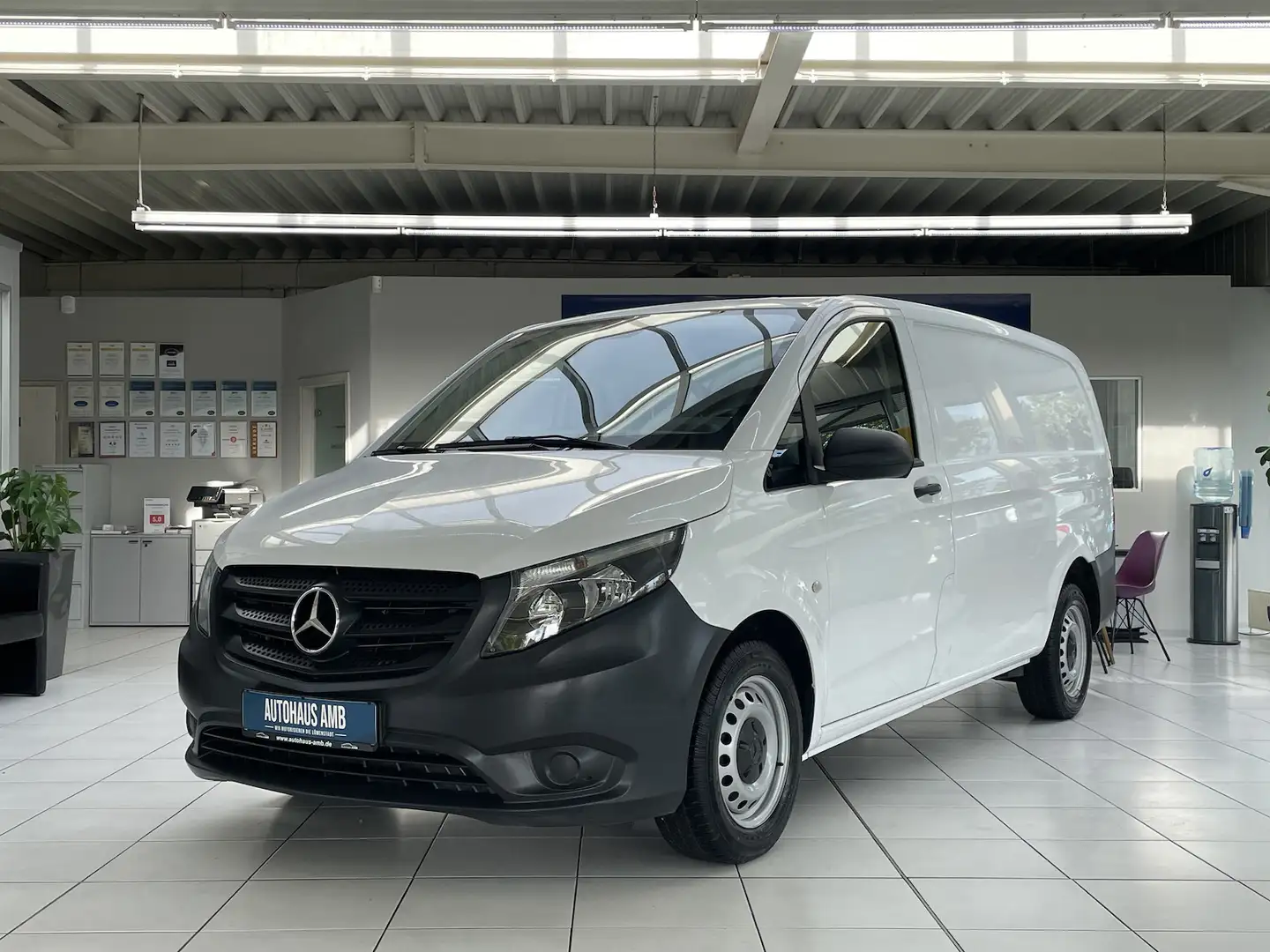 Mercedes-Benz Vito 114 CDI Lang Klima GRA BT DAB Weiß - 1