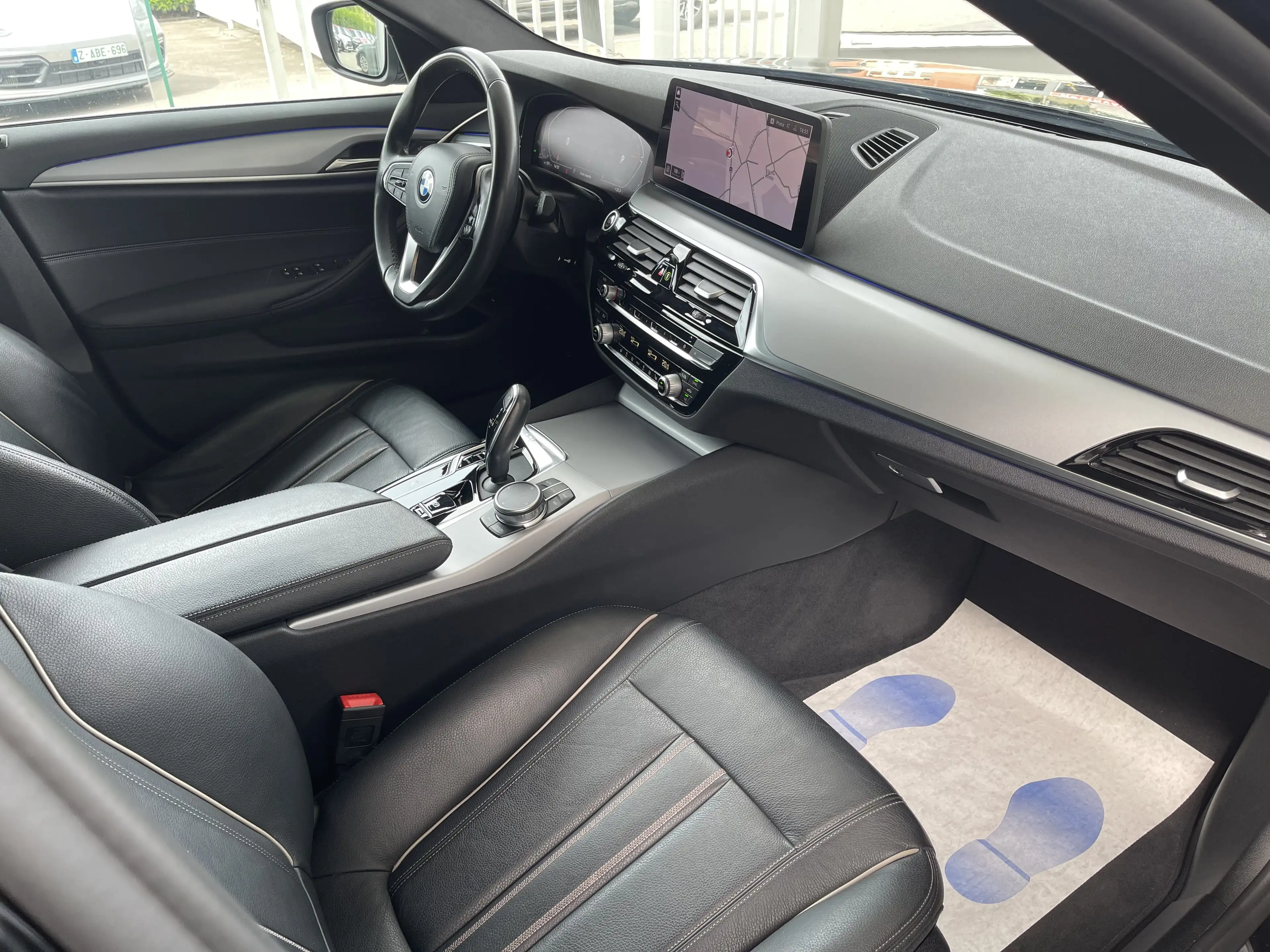 BMW 518 dA MHEV *** GARANTIE + NEW LIFT + COCKPIT + LED + GPS PRO + CUIR *** — photo 9