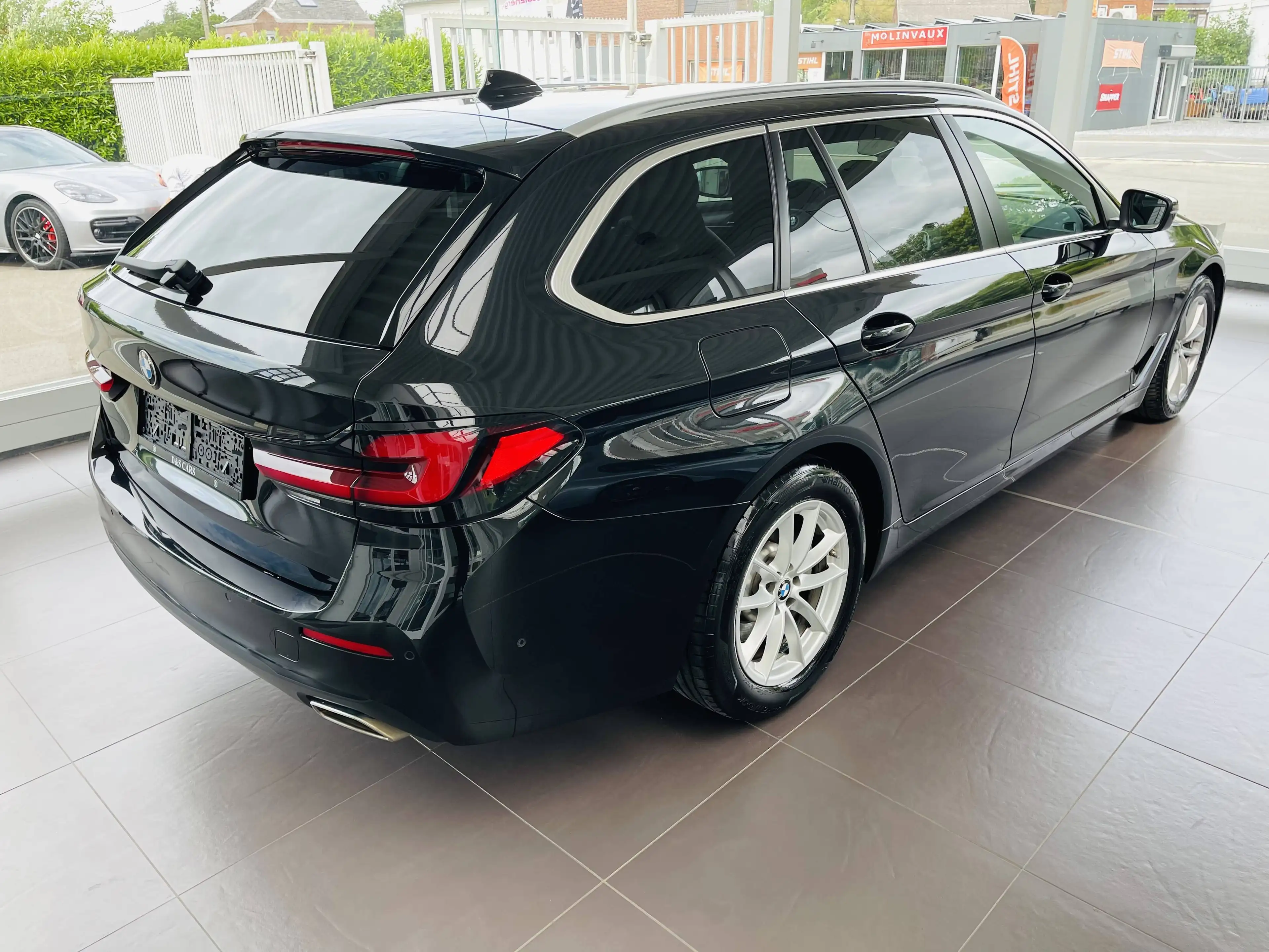 BMW 518 dA MHEV *** GARANTIE + NEW LIFT + COCKPIT + LED + GPS PRO + CUIR *** — photo 6