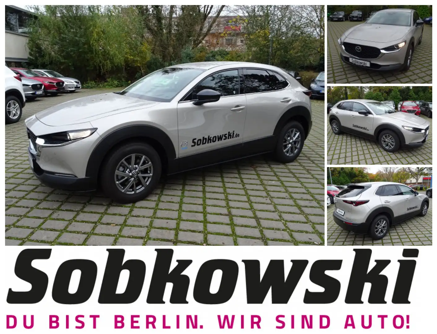 Mazda CX-30 2.5L e-SKYACTIV G 140ps 2.5L e-SKYACTIV G 140ps 6A Silber - 1