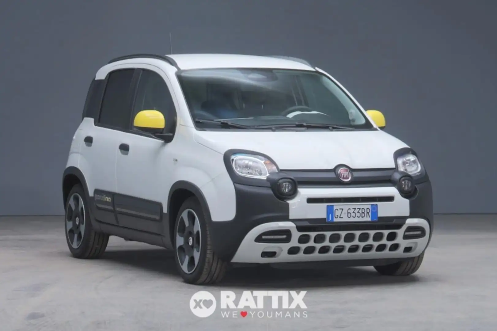 Fiat Panda Pandina 1.0 firefly hybrid 70CV Cross Bianco - 1