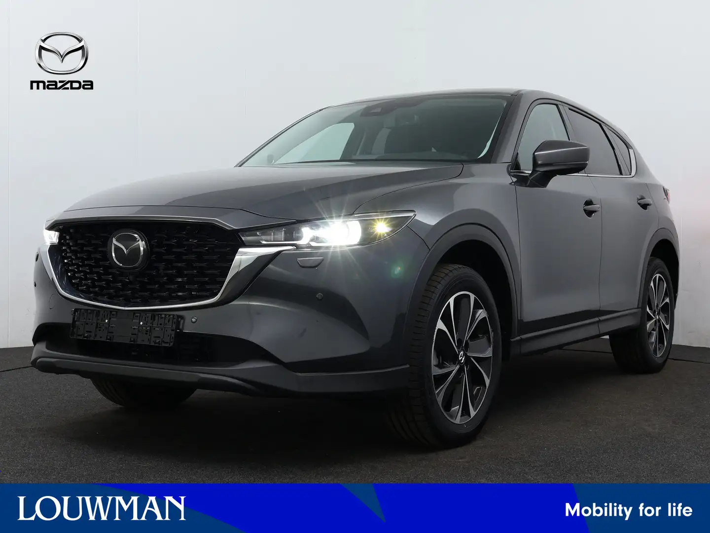 Mazda CX-5 2.0 e-SkyActiv-G M Hybrid 165 Exclusive-Line Comfo Grijs - 1