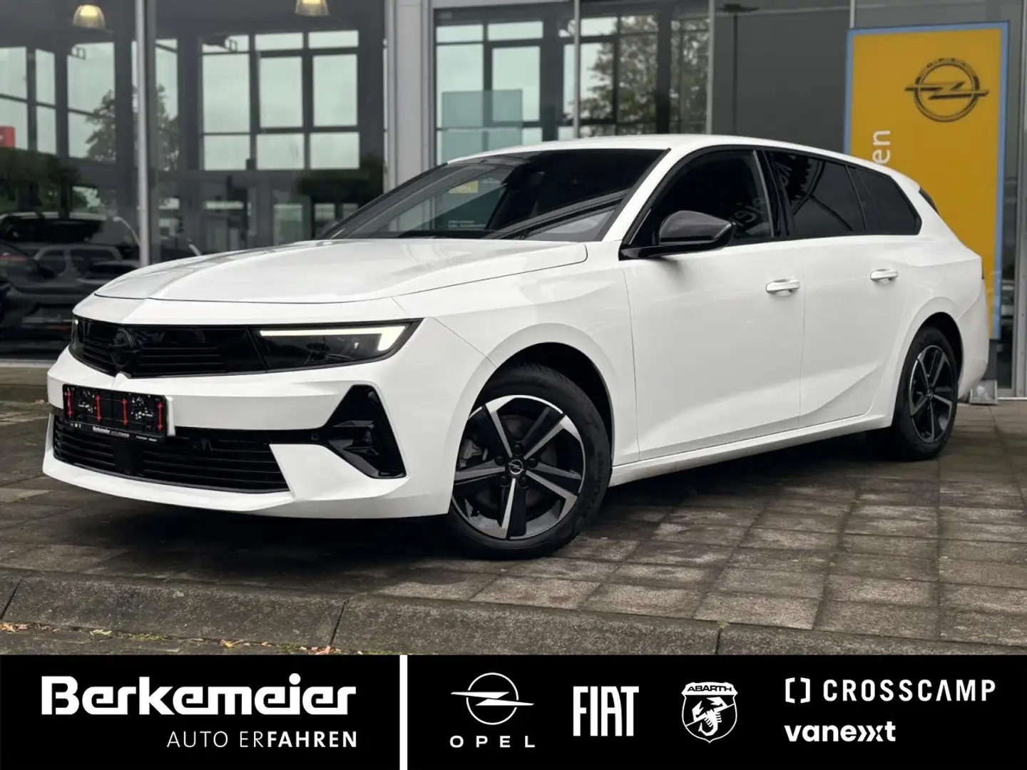 Opel Astra ST GS 1.2 ** Sitzhzg/Kamera/Allwetter ** Blanc - 1