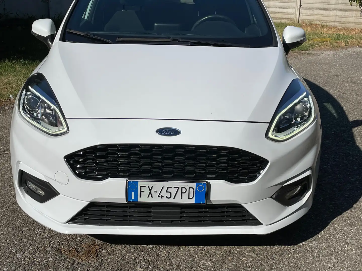 Ford Fiesta VII 2017 5p 5p 1.0 ecoboost Vignale s Blanc - 2
