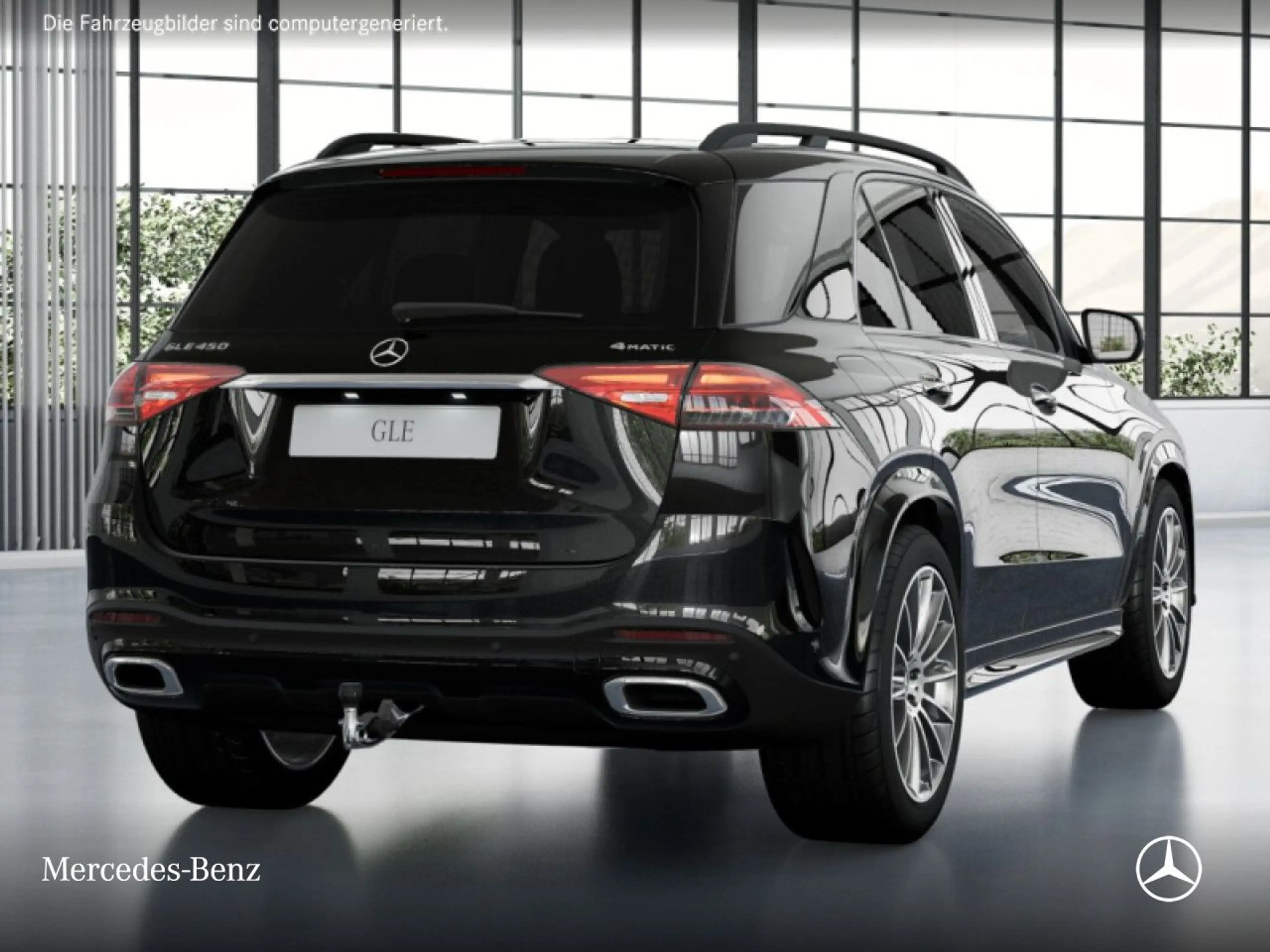 Mercedes-Benz GLE 450 4M AMG+NIGHT+PANO+360+AHK+MULTIBEAM+21"+9G — photo 4