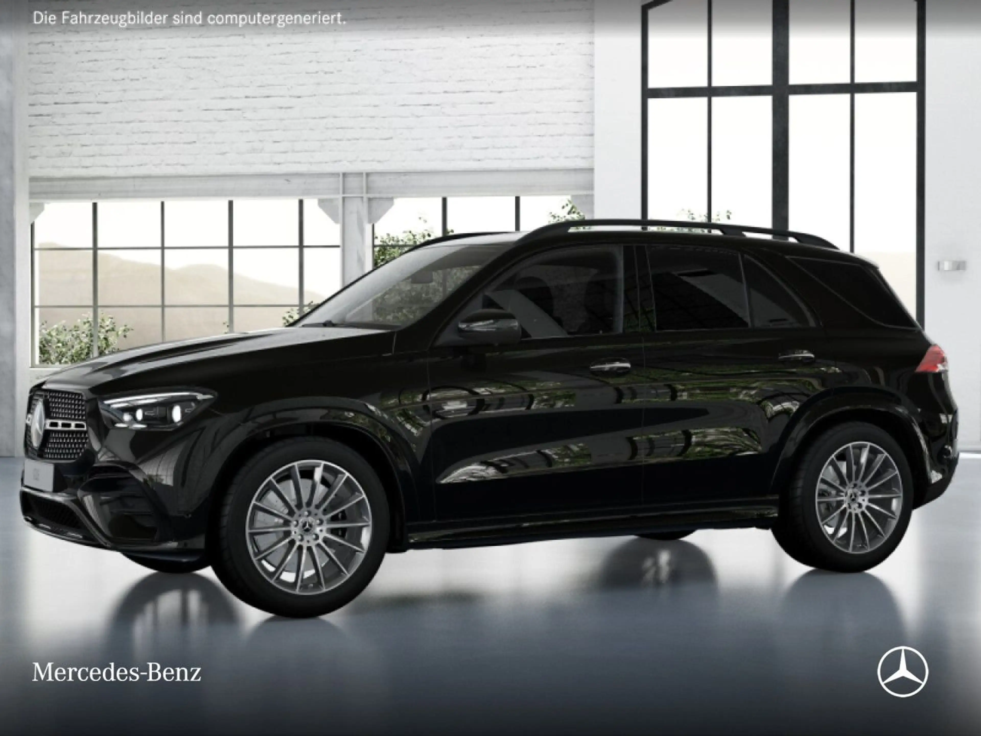 Mercedes-Benz GLE 450 4M AMG+NIGHT+PANO+360+AHK+MULTIBEAM+21"+9G — photo 3