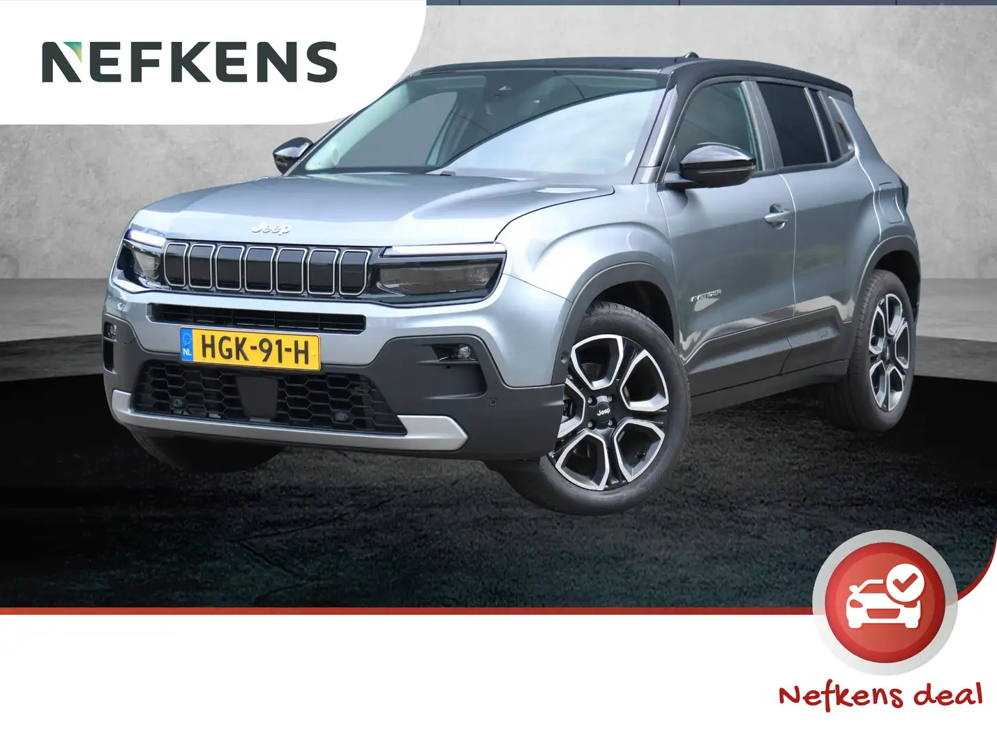 Jeep Avenger 54 kWh Summit | Navigatie | Stoelverwarming | Keyl Grijs - 1