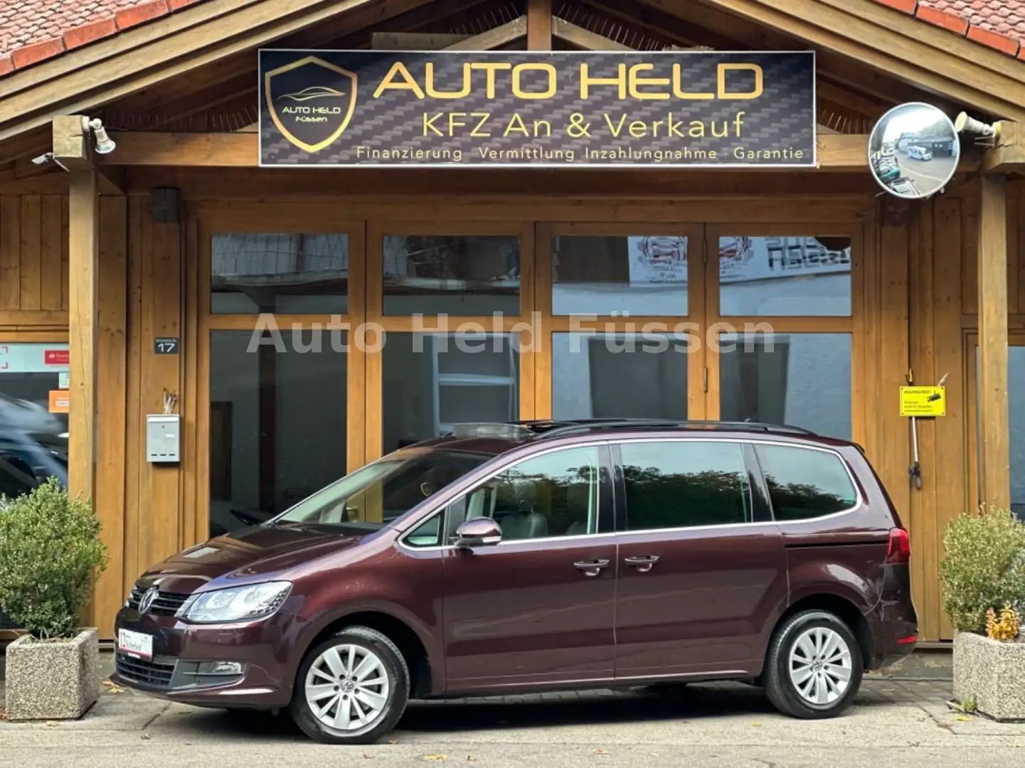 Volkswagen Sharan Comfortl 4Motion DSG Nav Kam Pano ACC AHK Brun - 1