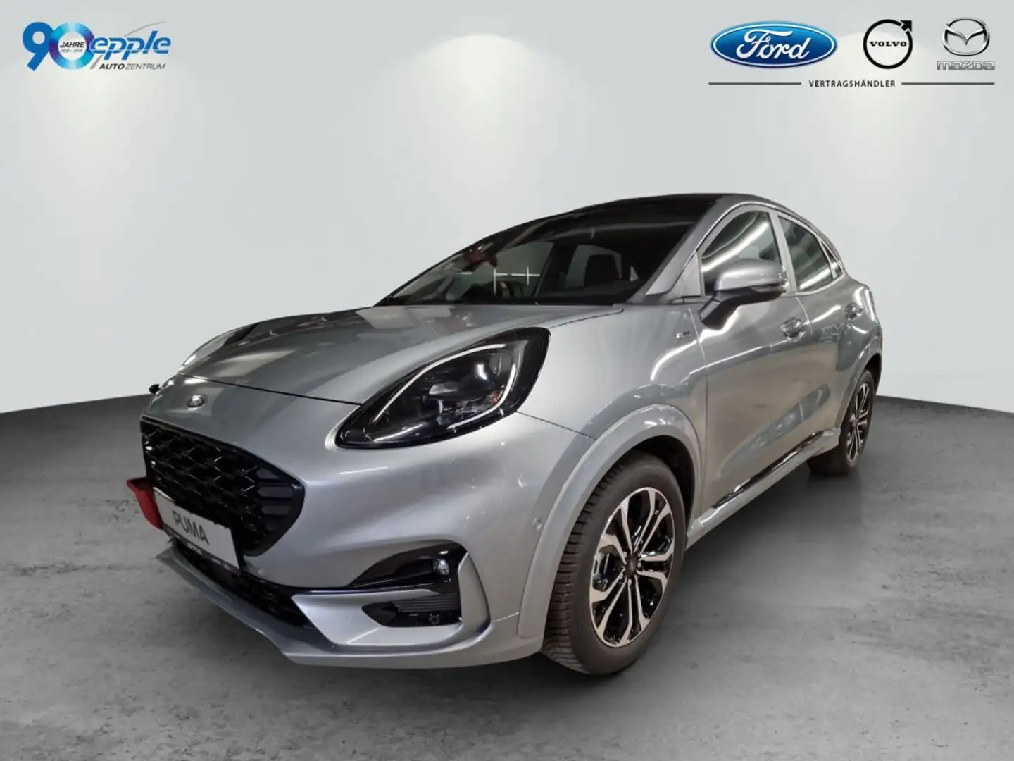 Ford Puma ST-LINE 1.0 EcoBoost Hybrid *Panoramadach* Argent - 1